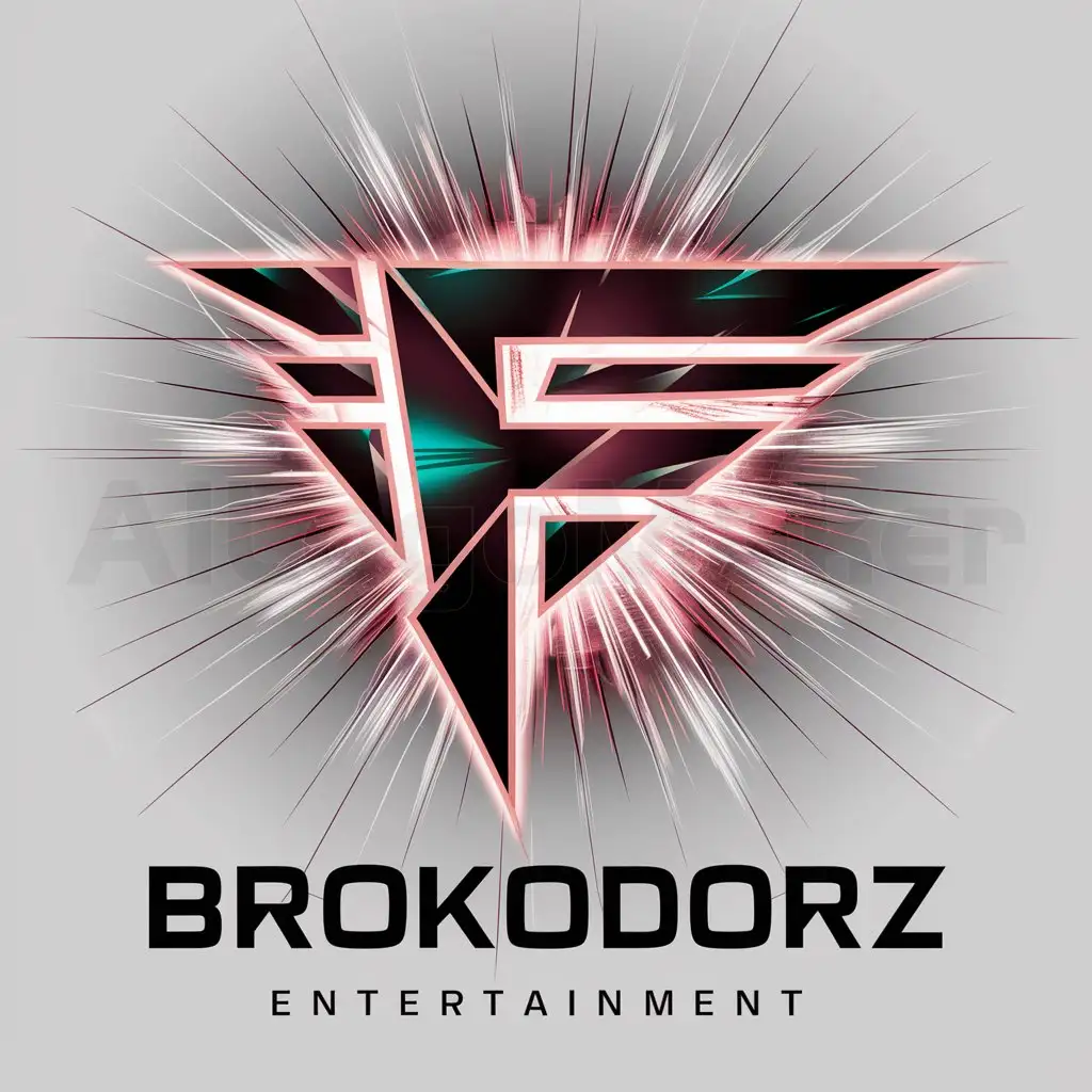 a logo design,with the text "Brokodorz", main symbol:Future, cyberpunk,complex,be used in Entertainment industry,clear background