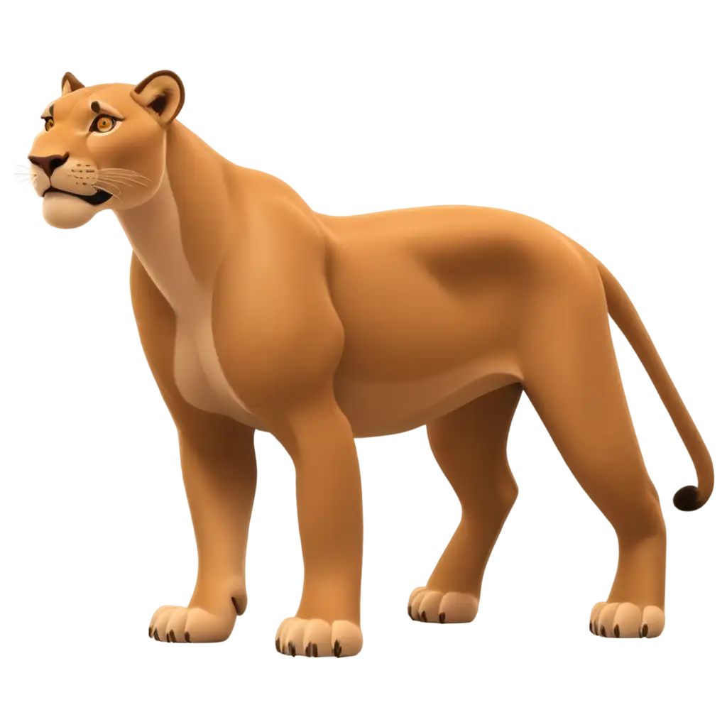 Vibrant-Cartoon-Lioness-PNG-Captivating-Digital-Illustration-for-Websites-Blogs-and-Social-Media