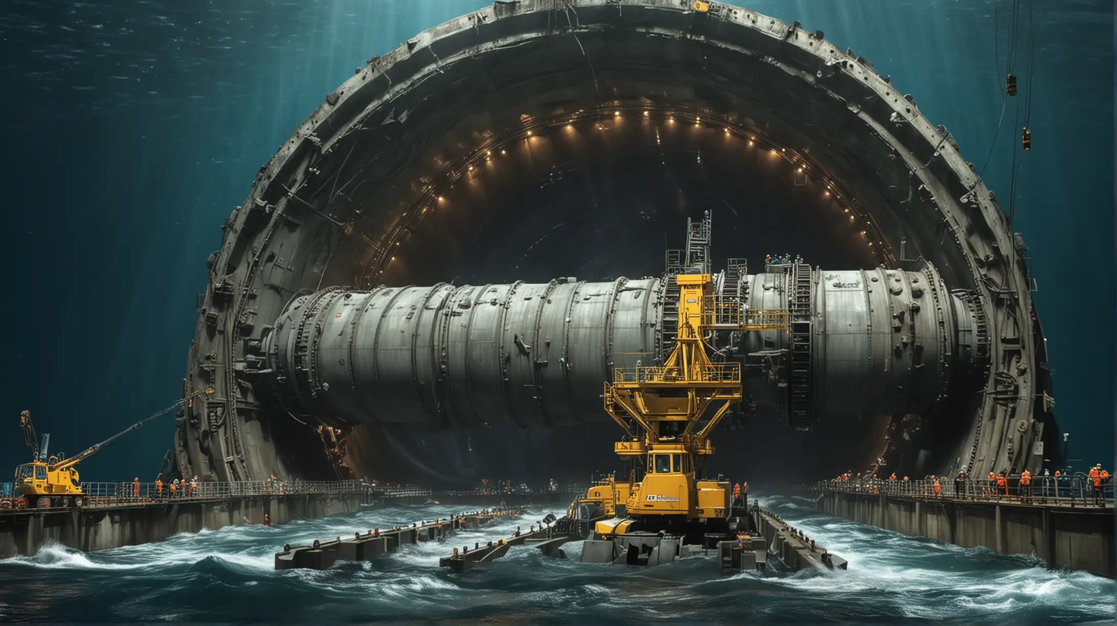 Worlds Largest Undersea Tunnel Being Constructed by Massive Drilling ...