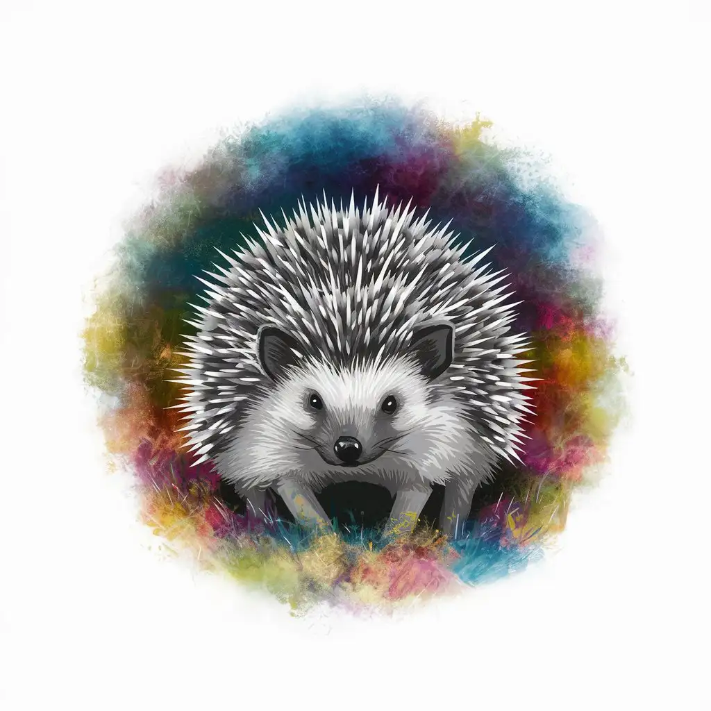 Cute-Hedgehog-Logo-Design