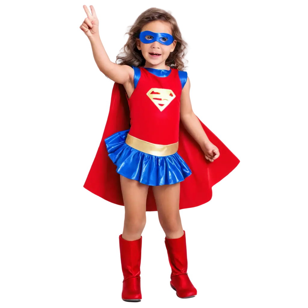 little girl super hero