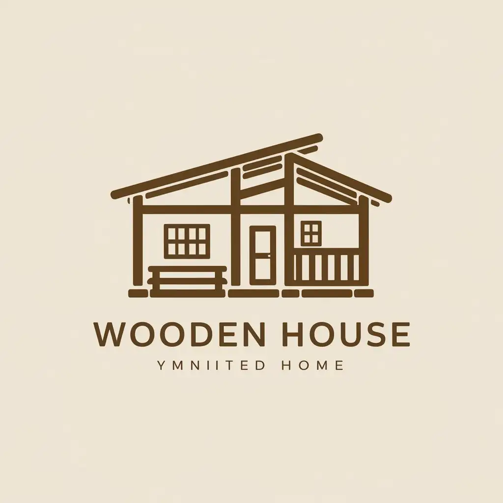 Rustic-Wooden-House-Logo-with-Veranda-and-Minimalistic-Details