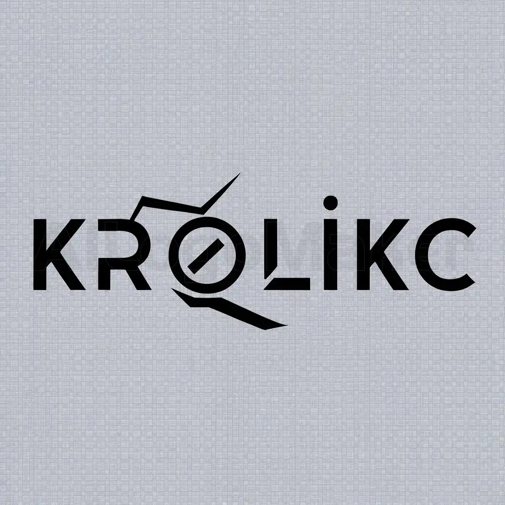 a logo design,with the text "Kr0likc", main symbol:GP,Minimalistic,be used in Internet industry,clear background