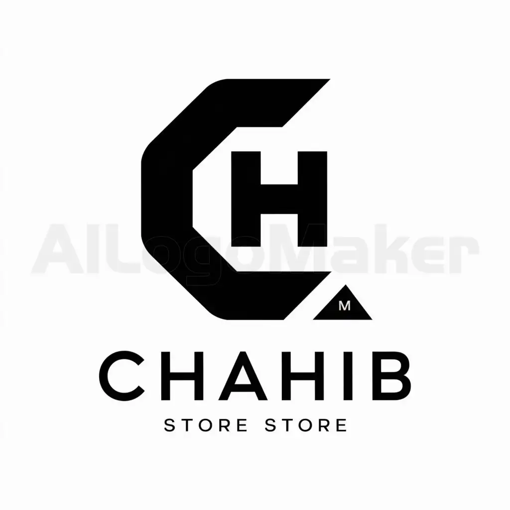 LOGO-Design-For-CHAHIB-Sophisticated-Store-Emblem-with-Universal-Appeal