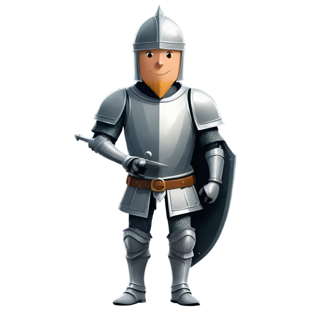 Captivating-Knight-Cartoon-PNG-Illustrate-Your-Tale-with-HighQuality-Art