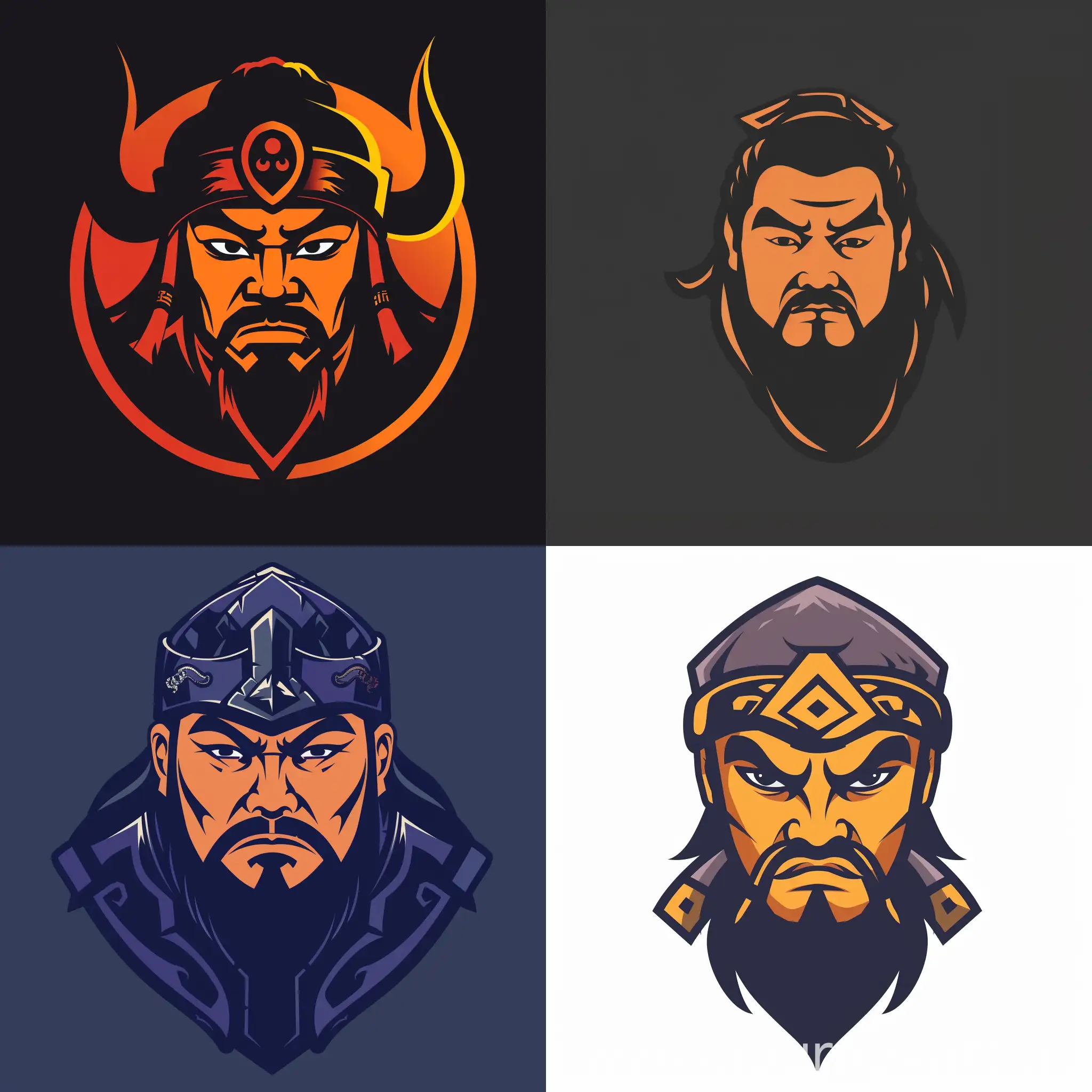 Genghis-Khan-Inspired-IT-Logo-Design
