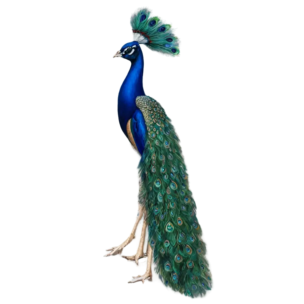 Exquisite-Peacock-PNG-Image-Captivating-Beauty-in-HighResolution