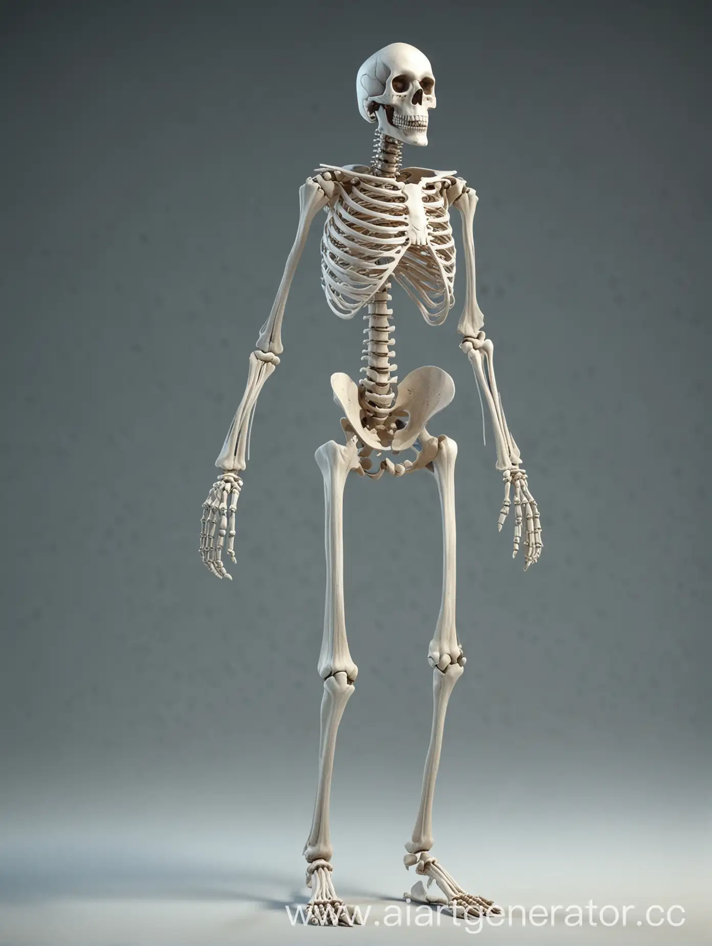 3D-Skeleton-Walking-Forward-in-Dim-Light