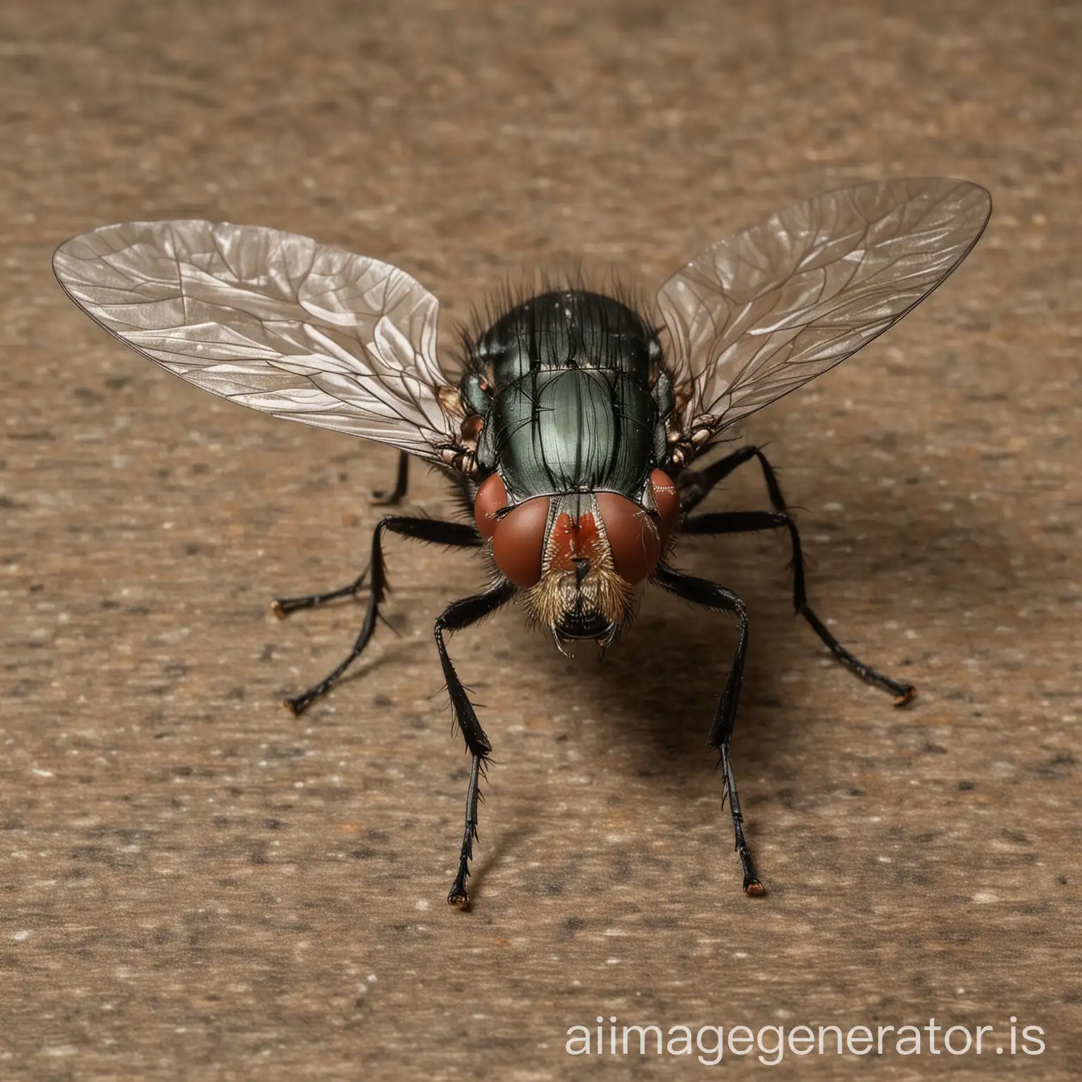 Vibrant-Full-Body-Fly-Art-Dynamic-Insect-in-Colorful-Motion
