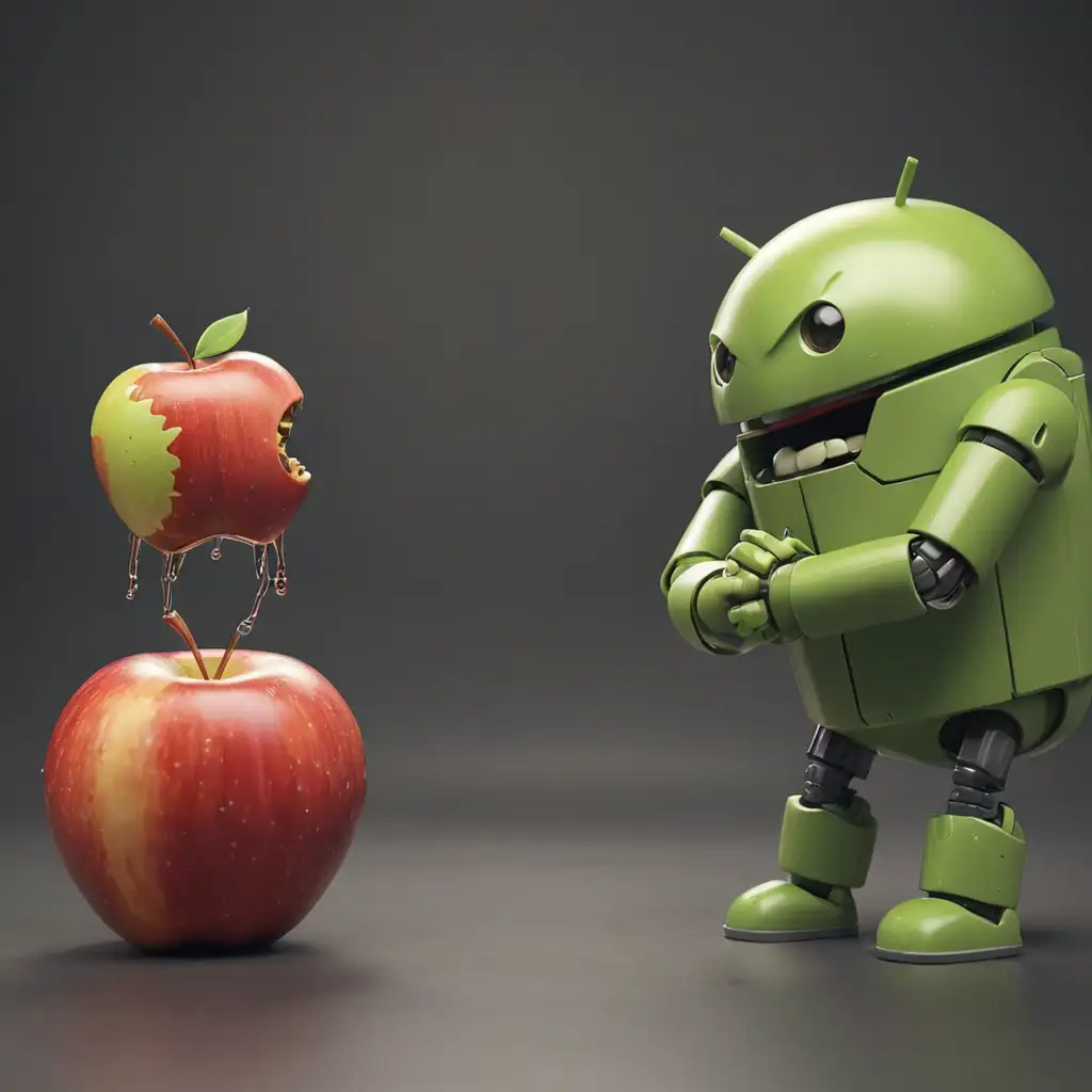 Tech Showdown Apple vs Android Users Battle