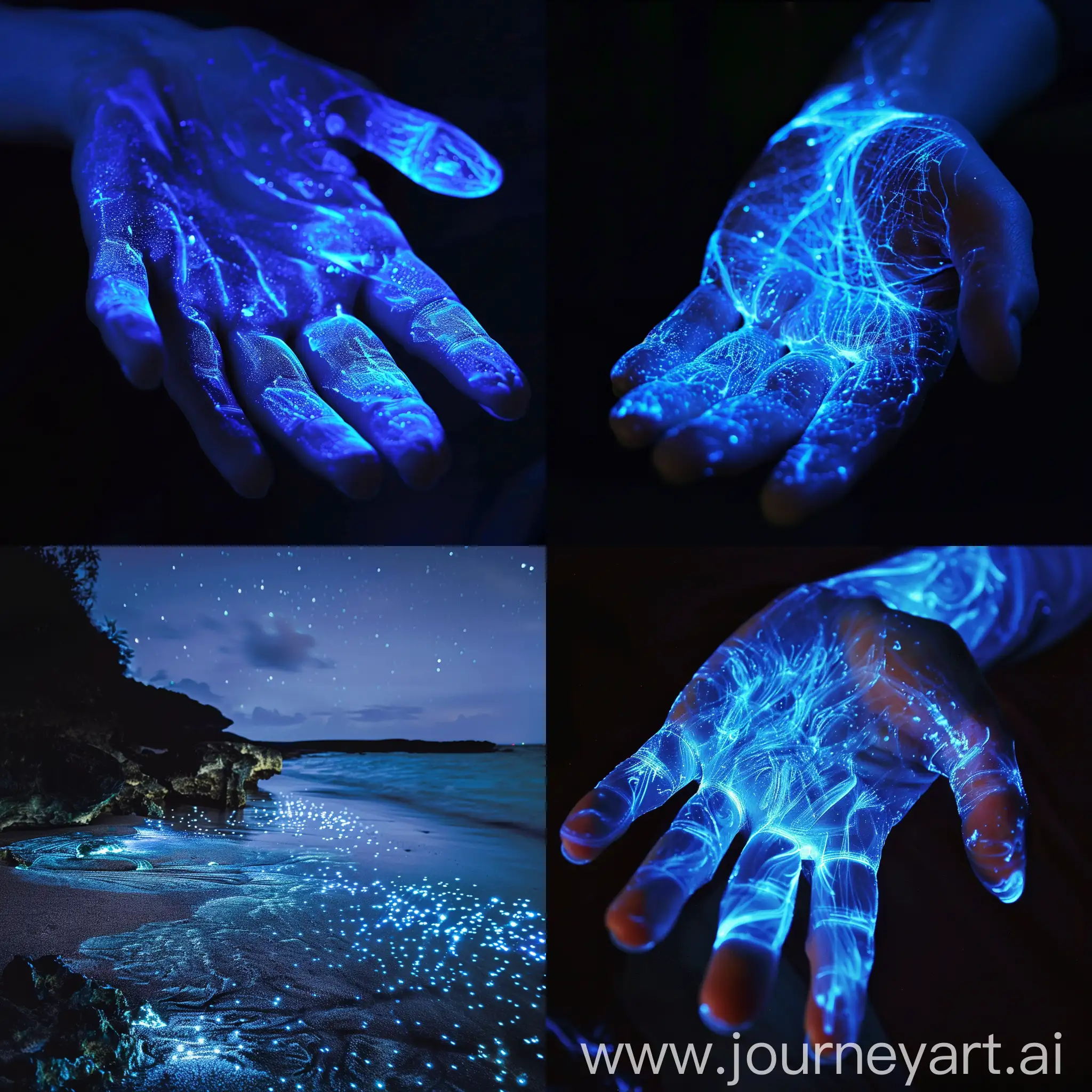 Vibrant-Photoluminescence-Artwork-with-Geometric-Patterns