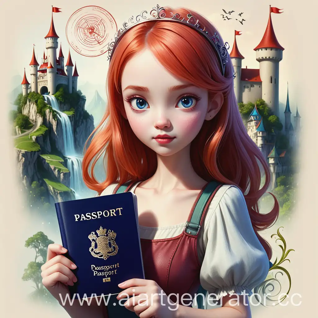 Enchanted-Fairy-Tale-Character-Holding-a-Foreign-Passport