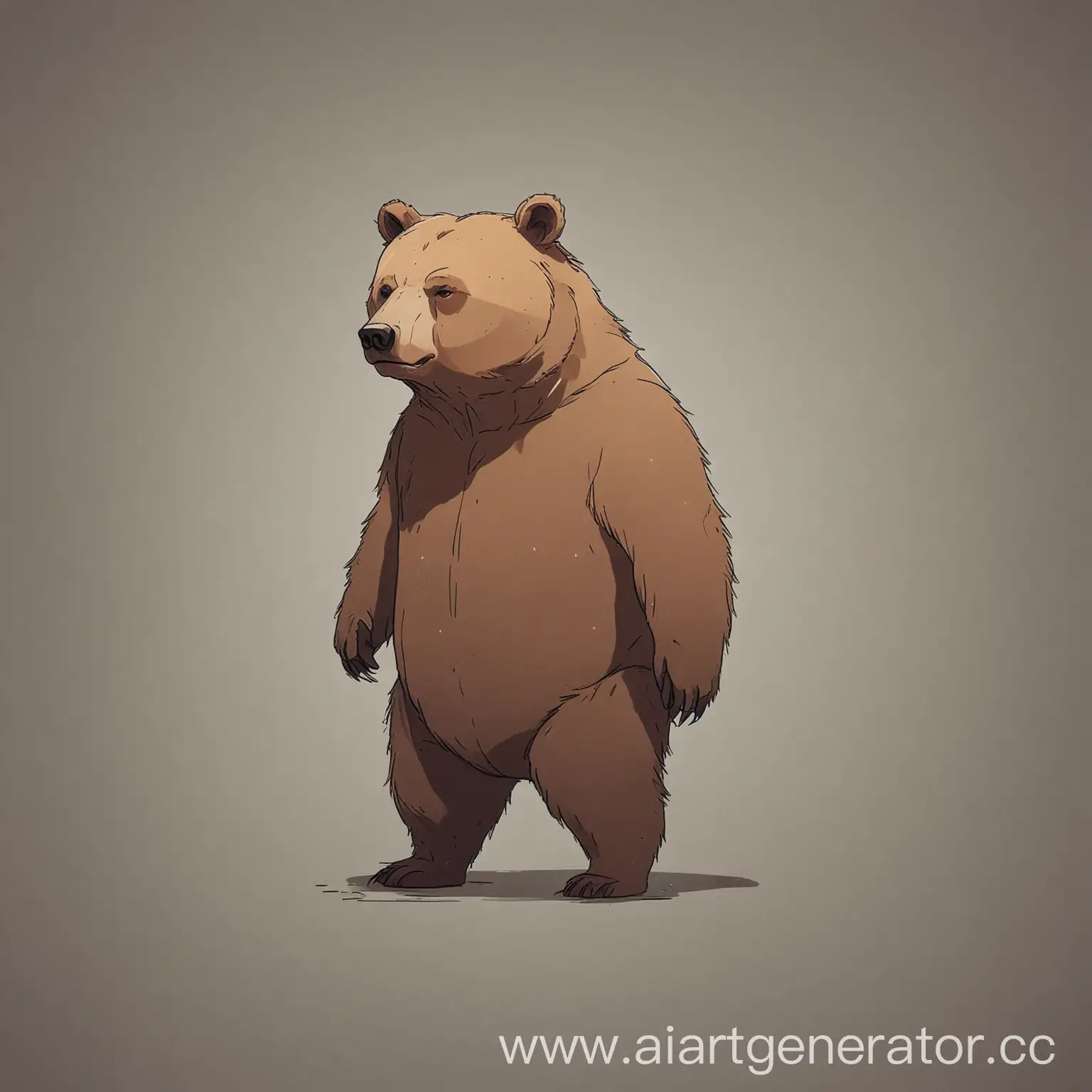 Extreme-Bear-Illustration-in-Minimalist-Style
