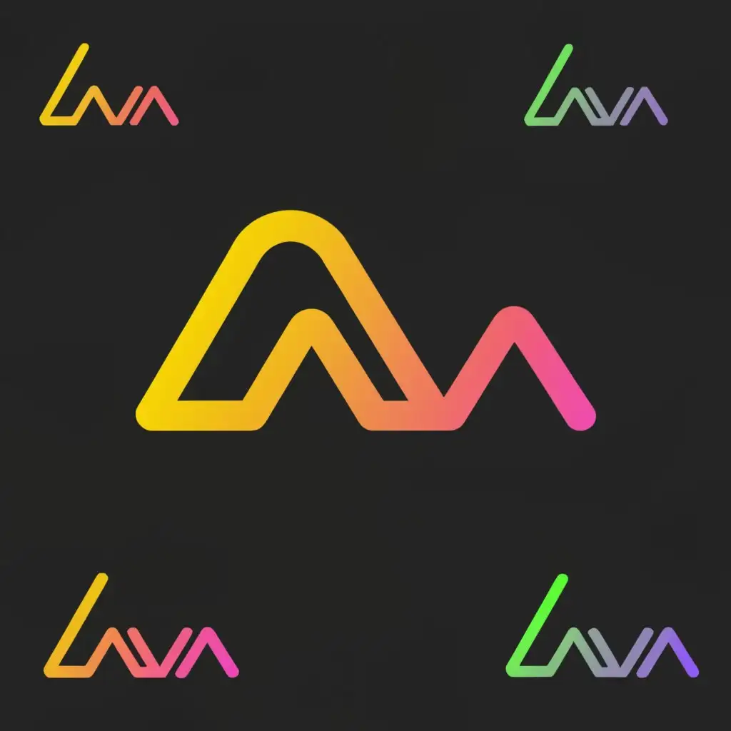 a logo design,with the text 'lava', main symbol:use letter L shape, mix letter T,Minimalistic,be used in Others industry,clear background