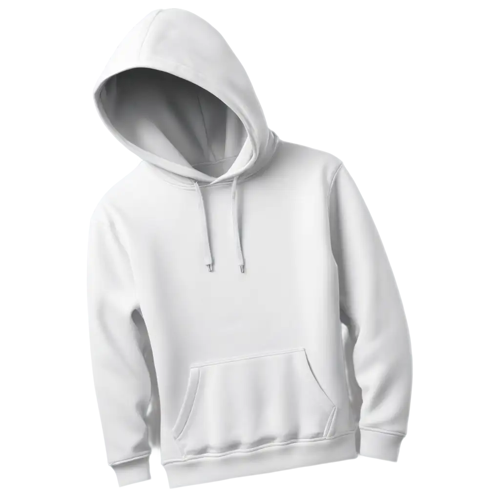 white hoodie mock up