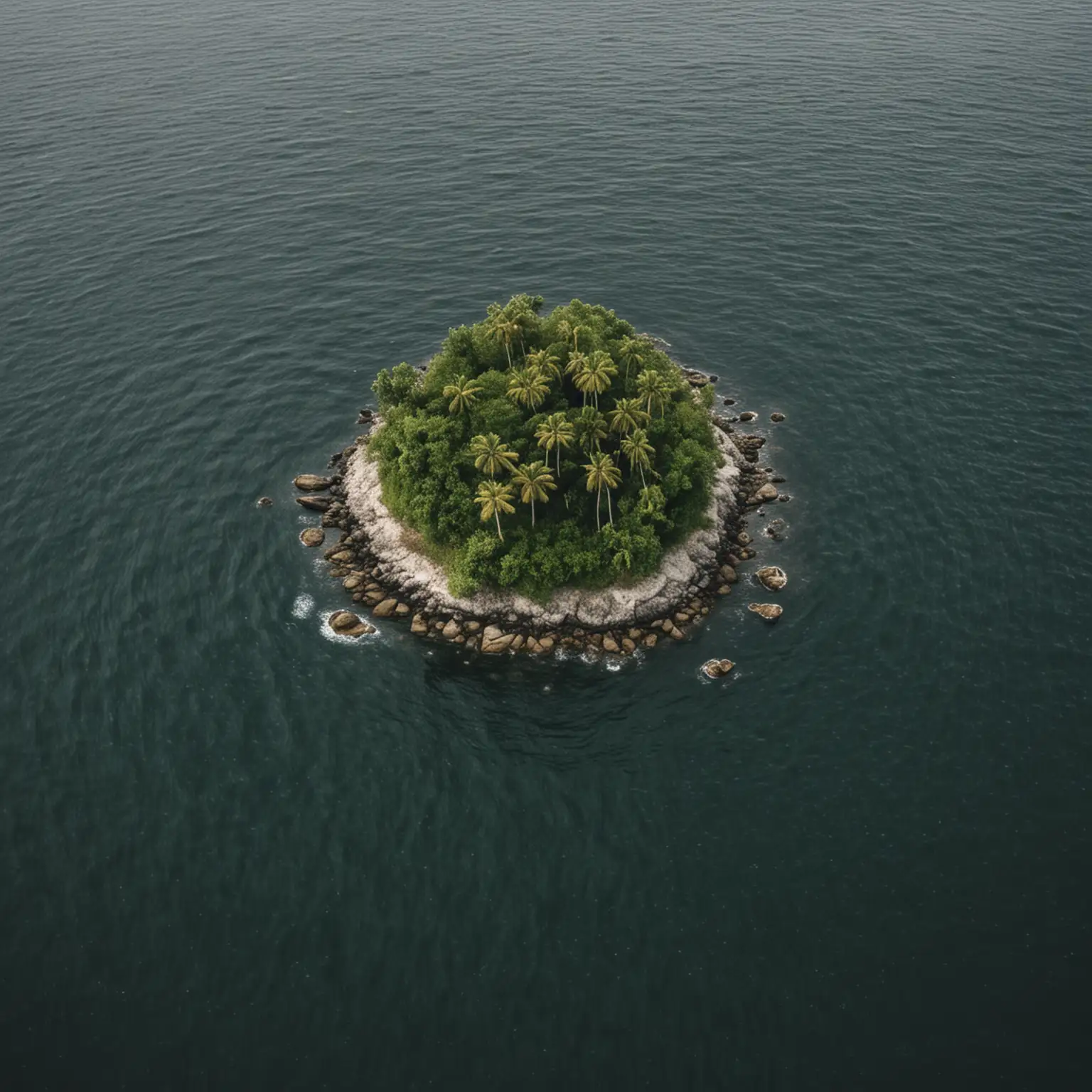 一个小岛