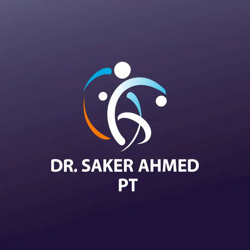 LOGO-Design-For-Dr-Saker-Ahmed-PT-Professional-Physiotherapy-Emblem-with-Clear-Background