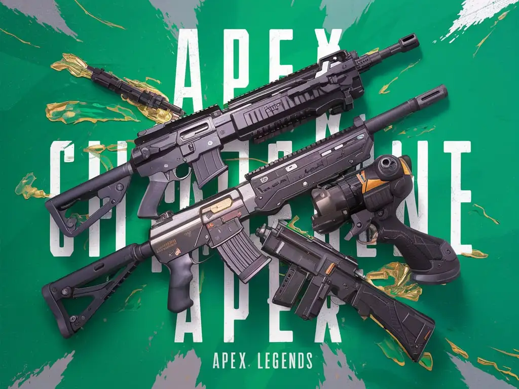 Apex-Legends-Syringe-Cartridge-Weapon-on-Green-Background