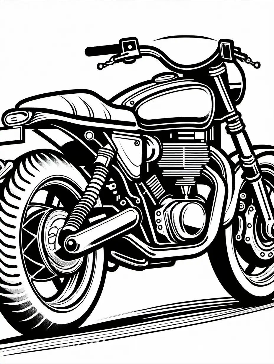 Dynamic-Motorcycle-Sketch-Coloring-Page-with-Matte-Black-and-Chrome-Elements
