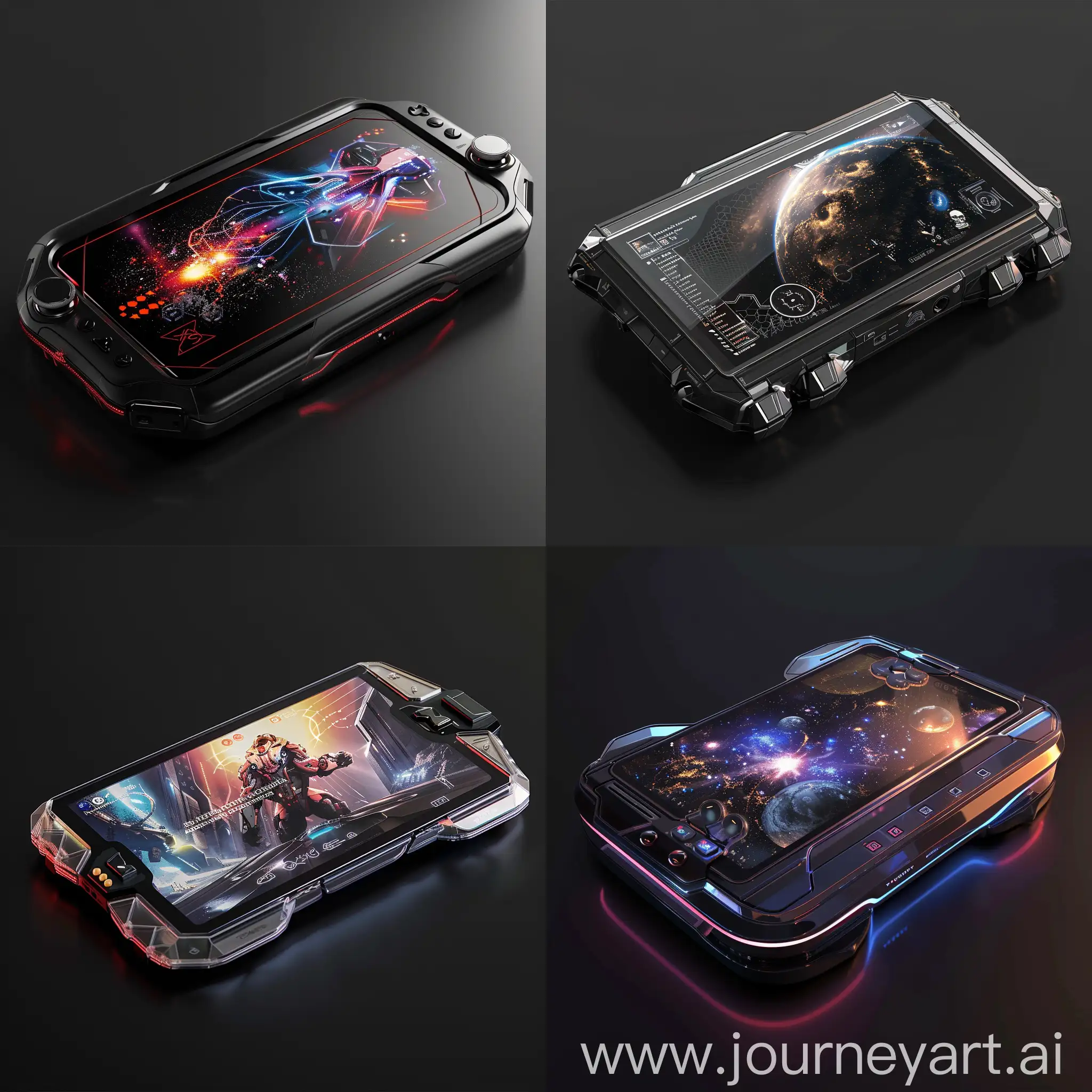 Futuristic-SciFi-Portable-Gaming-Console-with-Advanced-Technology-Features