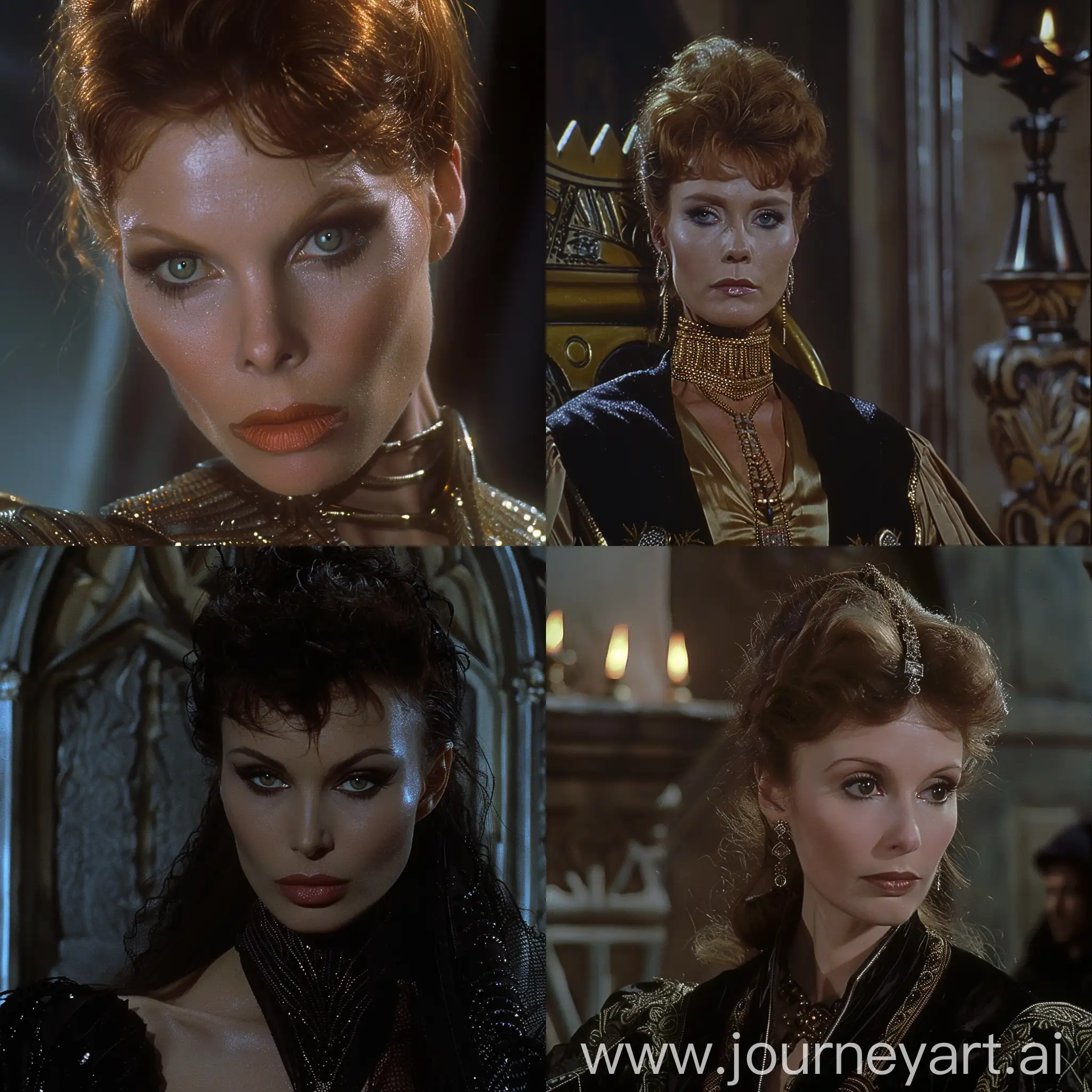 Cunning-and-Sinister-Woman-with-High-Cheekbones-Excalibur-1981-Movie-Scene