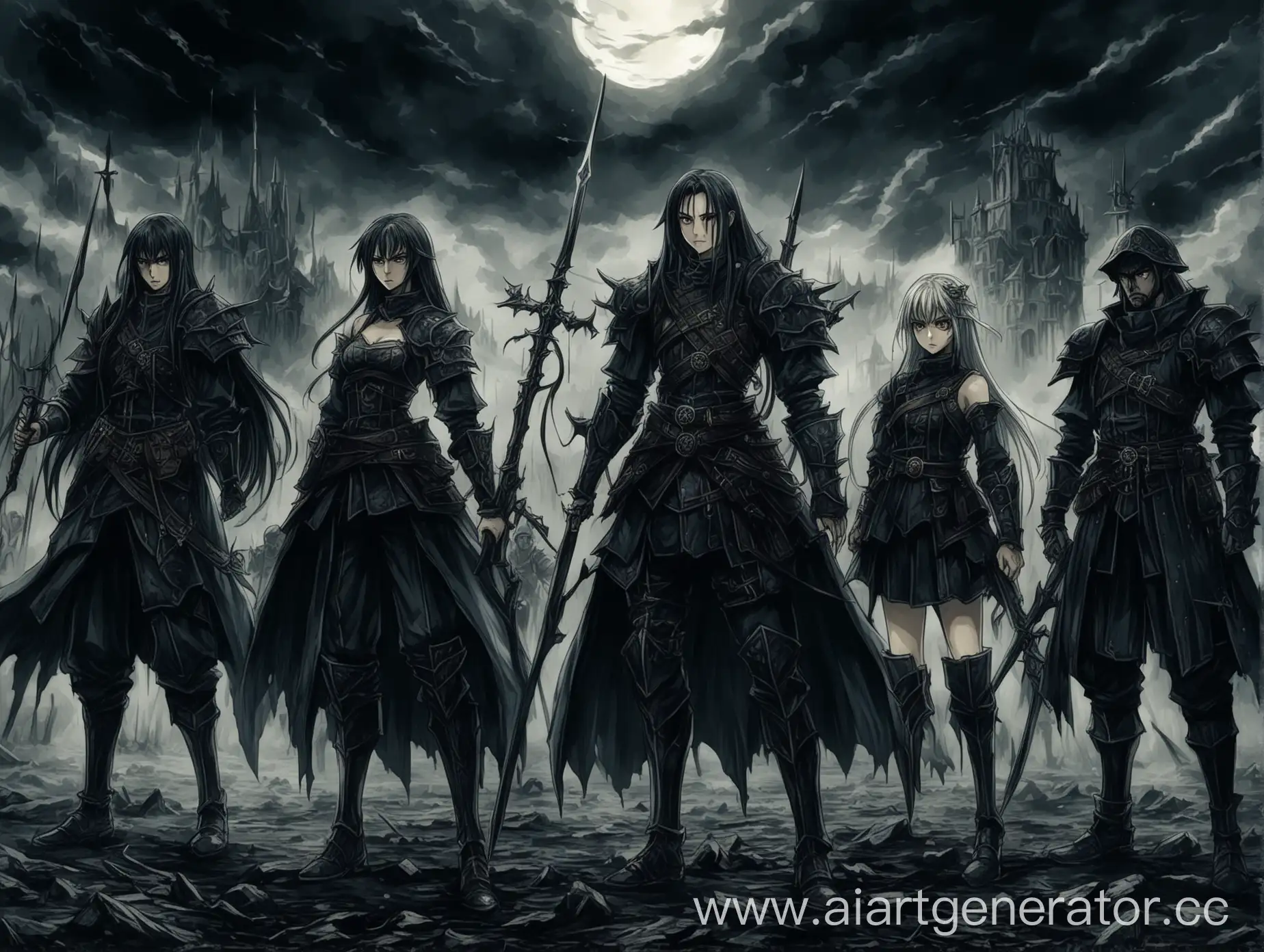 Dark-Fantasy-Anime-Style-Ensemble-Depicting-War