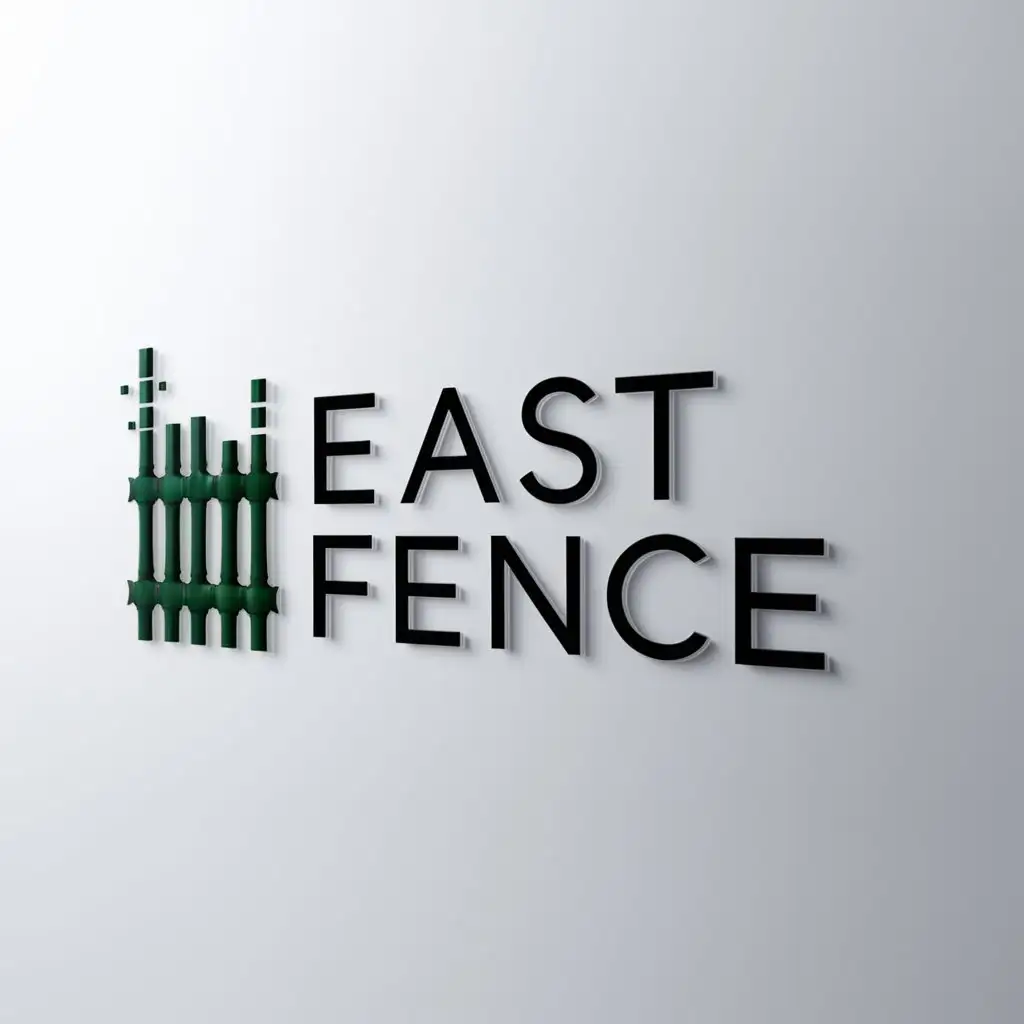 LOGO-Design-for-East-Fence-Bamboo-Fence-Symbolizing-Strength-and-Simplicity