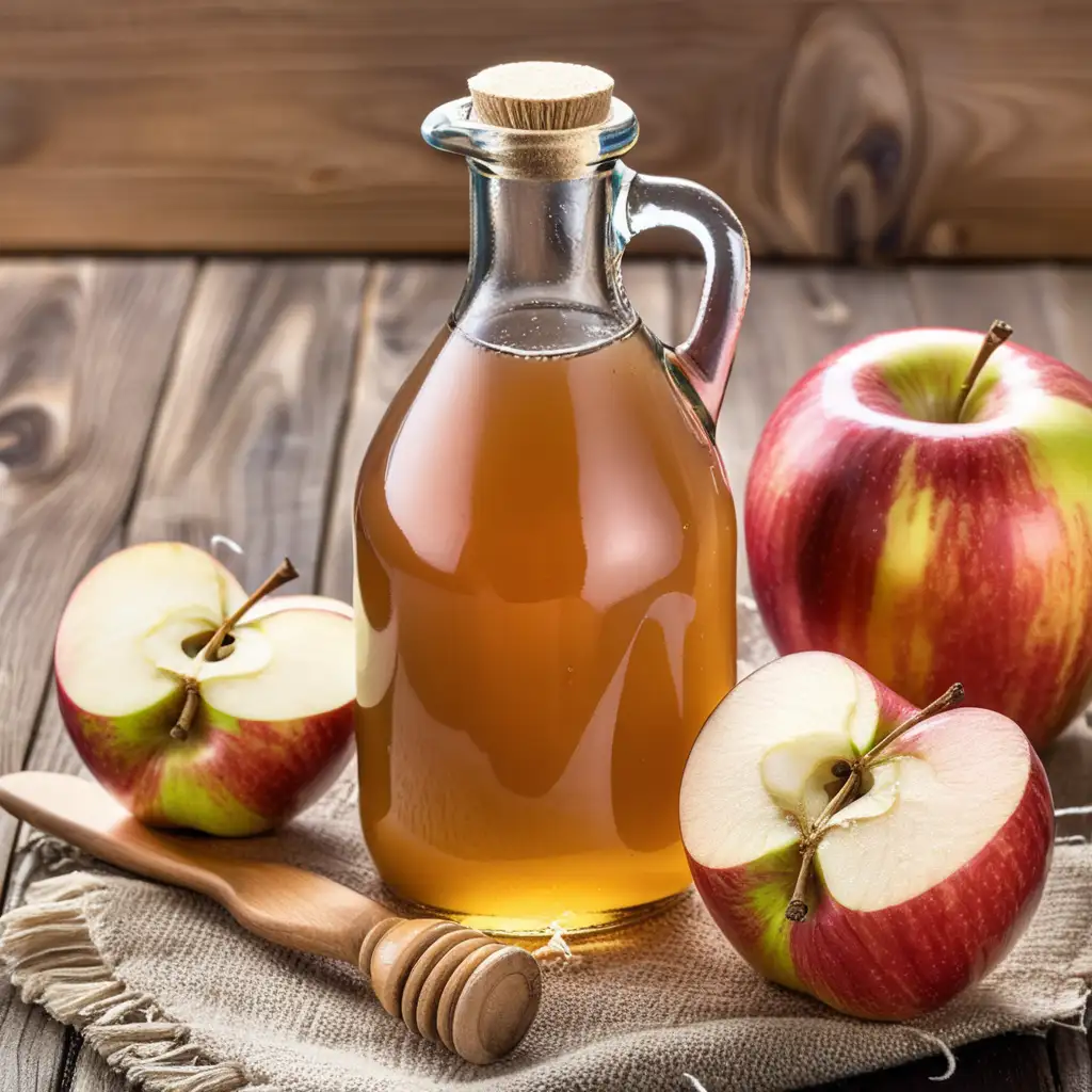 Refreshing Apple Cider Vinegar Rinse for Hair and Scalp Health