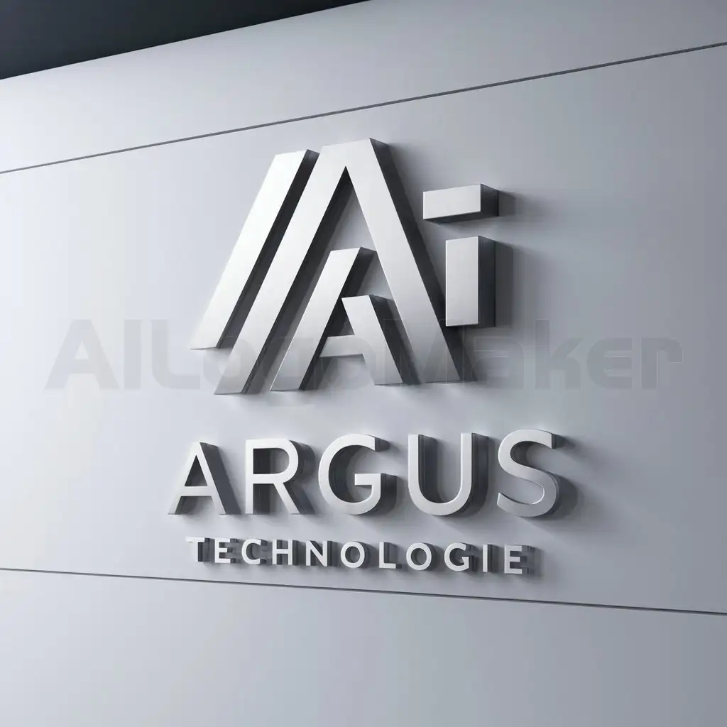 a logo design,with the text "ARGUS TECHNOLOGIE", main symbol:AT,Moderate,be used in Technology industry,clear background