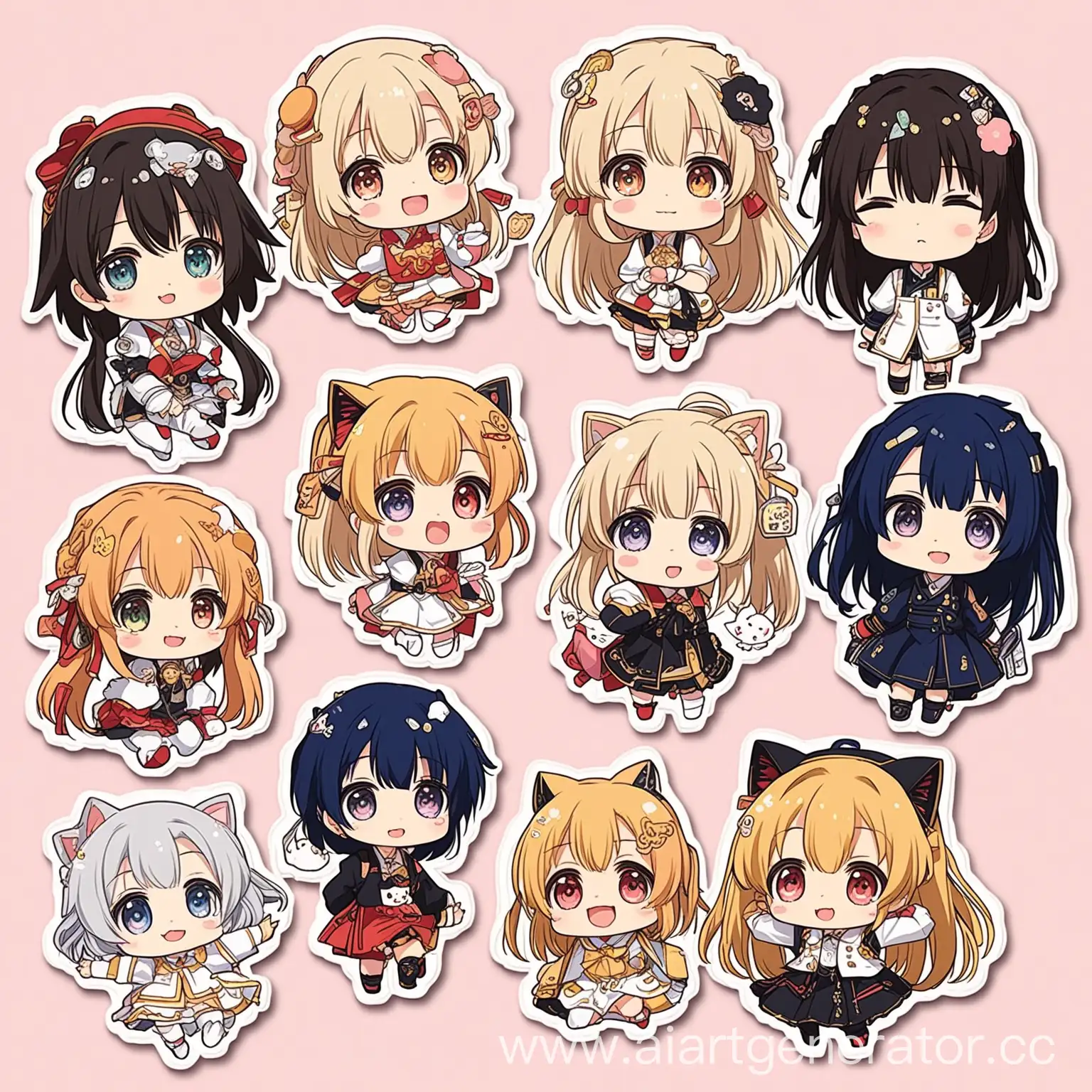 Adorable-Anime-Stickers-Kawaii-Characters-and-Playful-Designs