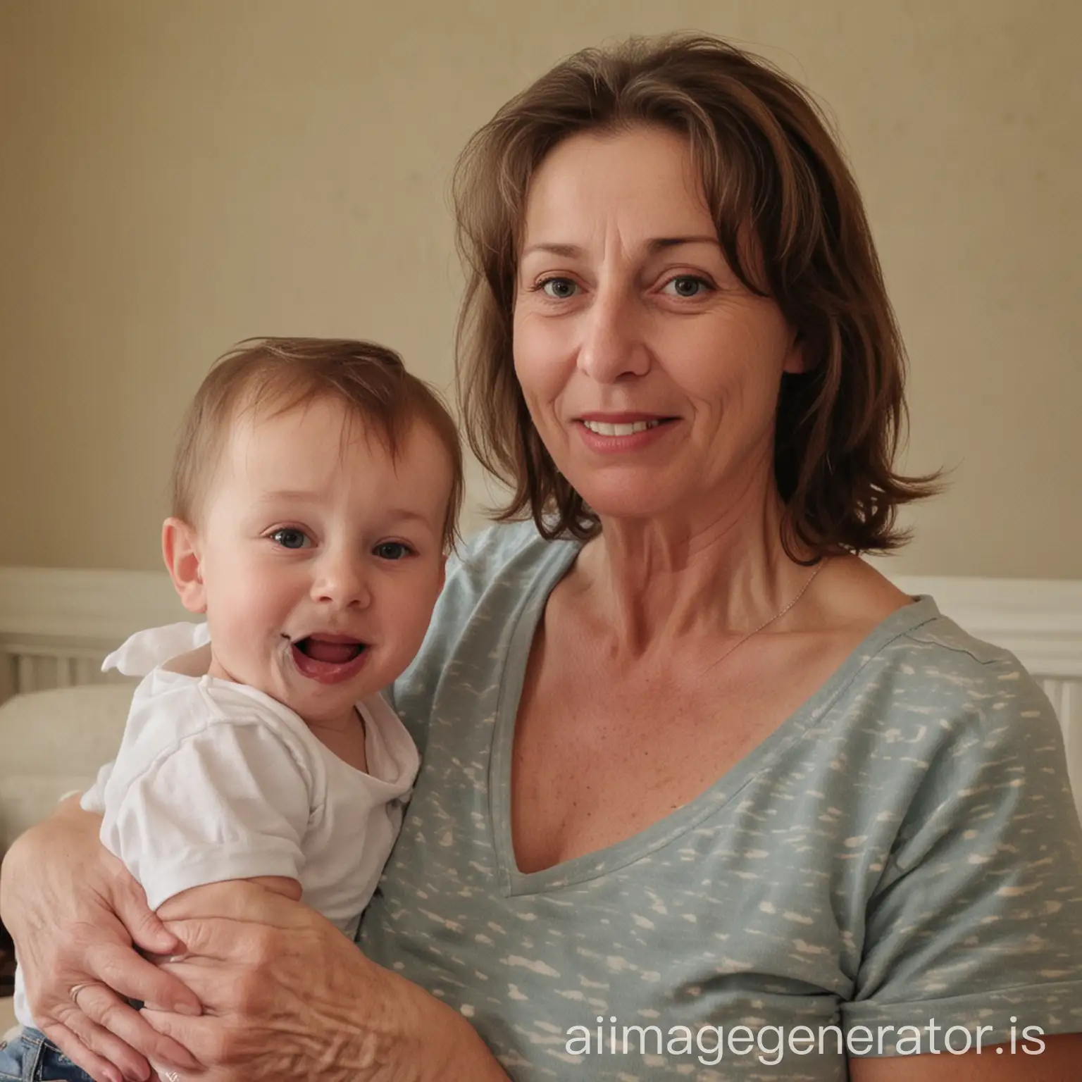 Loving-Mother-and-Child-Enjoying-a-Sunny-Day-Outdoors