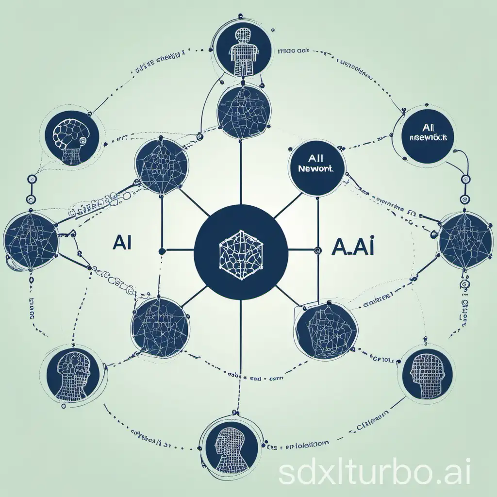 With our 'little' network, we are currently connecting 5 AI' models. It does not reach as far as human creativity and problem/solution finding.