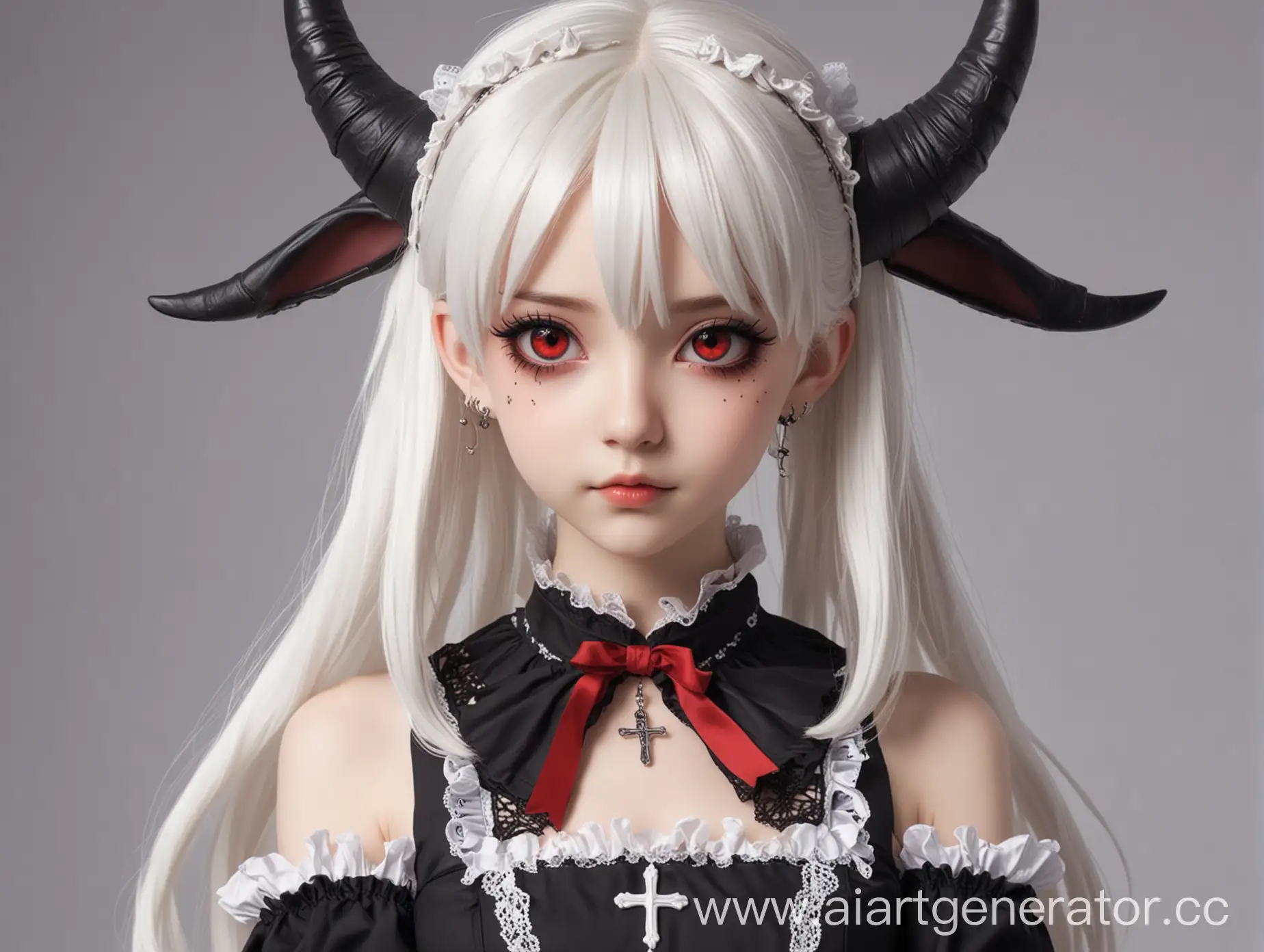 Anime-Girl-with-Black-Horns-and-Cross-Gothic-Lolita-Fashion
