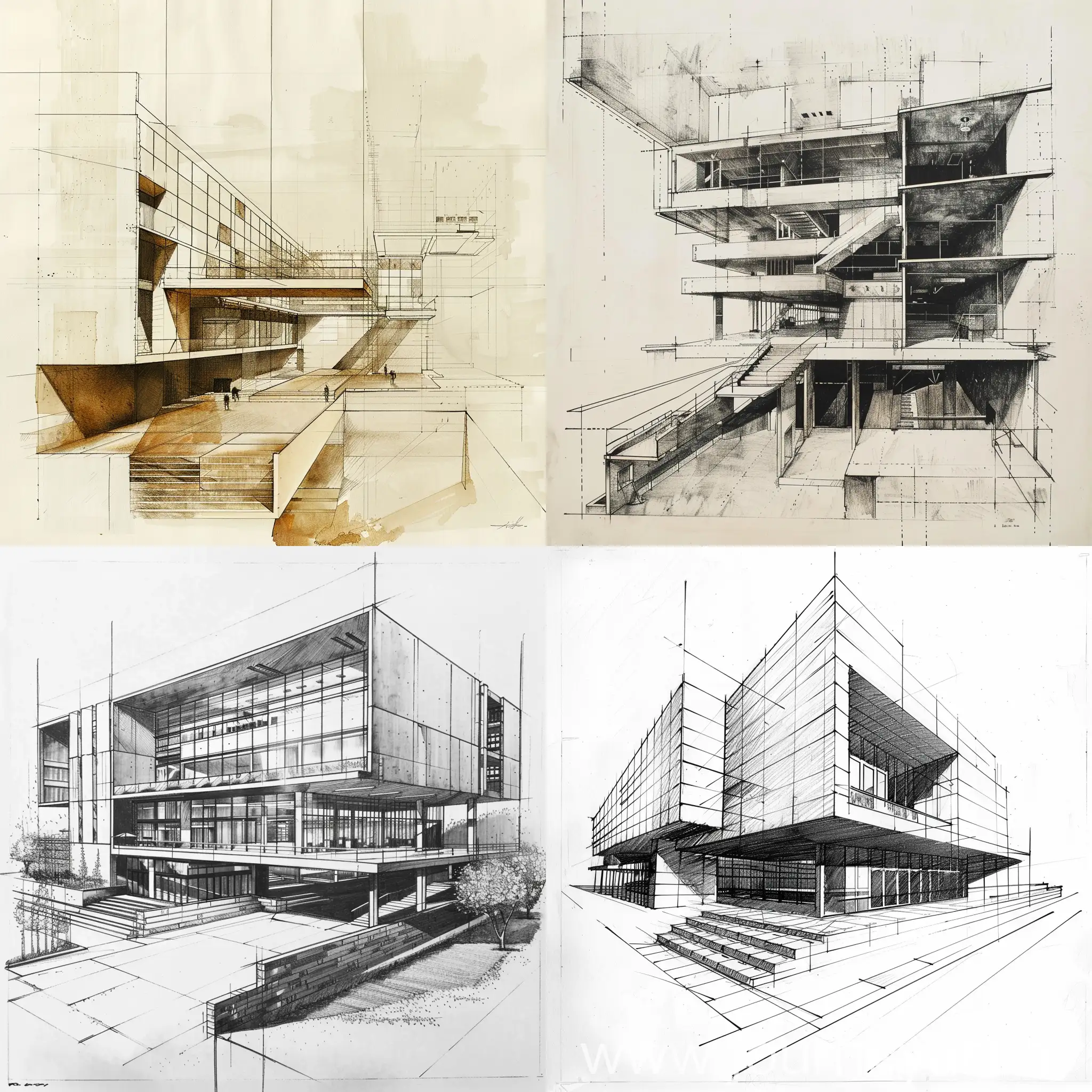 Modern-Architectural-Drawing-with-Futuristic-Elements