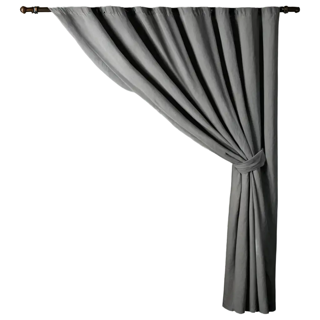 Elegant-Grey-Curtain-PNG-Enhance-Your-Design-with-HighQuality-Transparent-Imagery