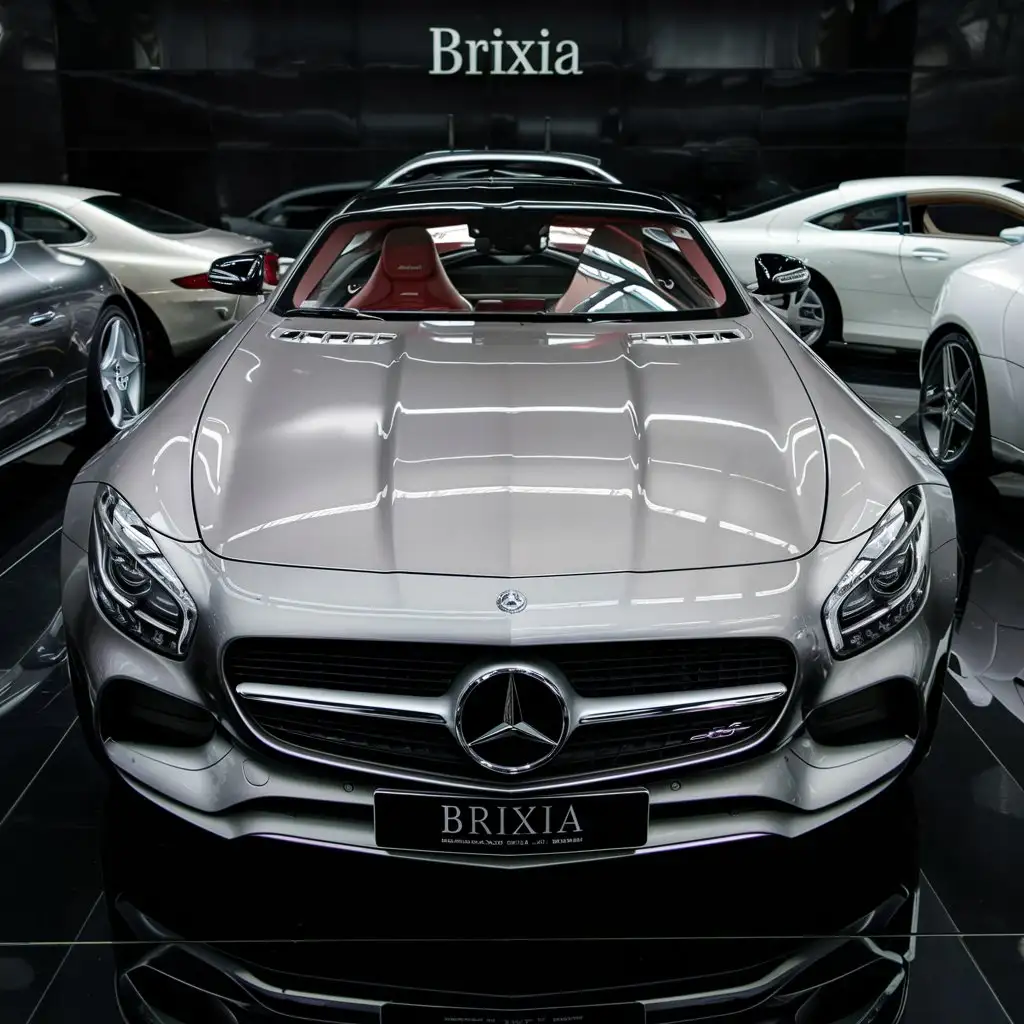 Luxury Mercedes Cars Racing on Brixias Fast Lanes