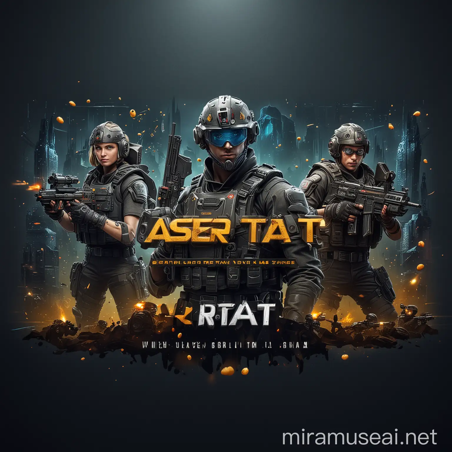 Professional website for lasertag games, ui, ix, ui/ux, website, landing page, high quality graphics, 3d