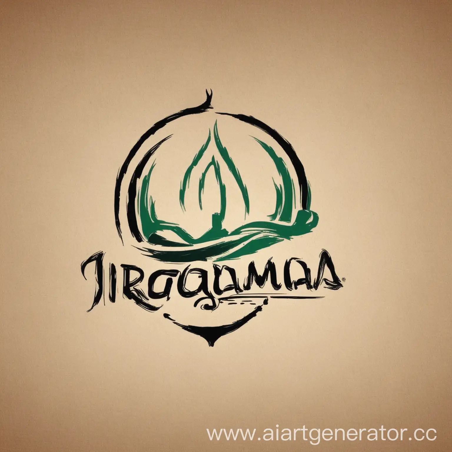 Modern-Logo-Design-for-Irqanama-Dynamic-Shapes-and-Vibrant-Colors