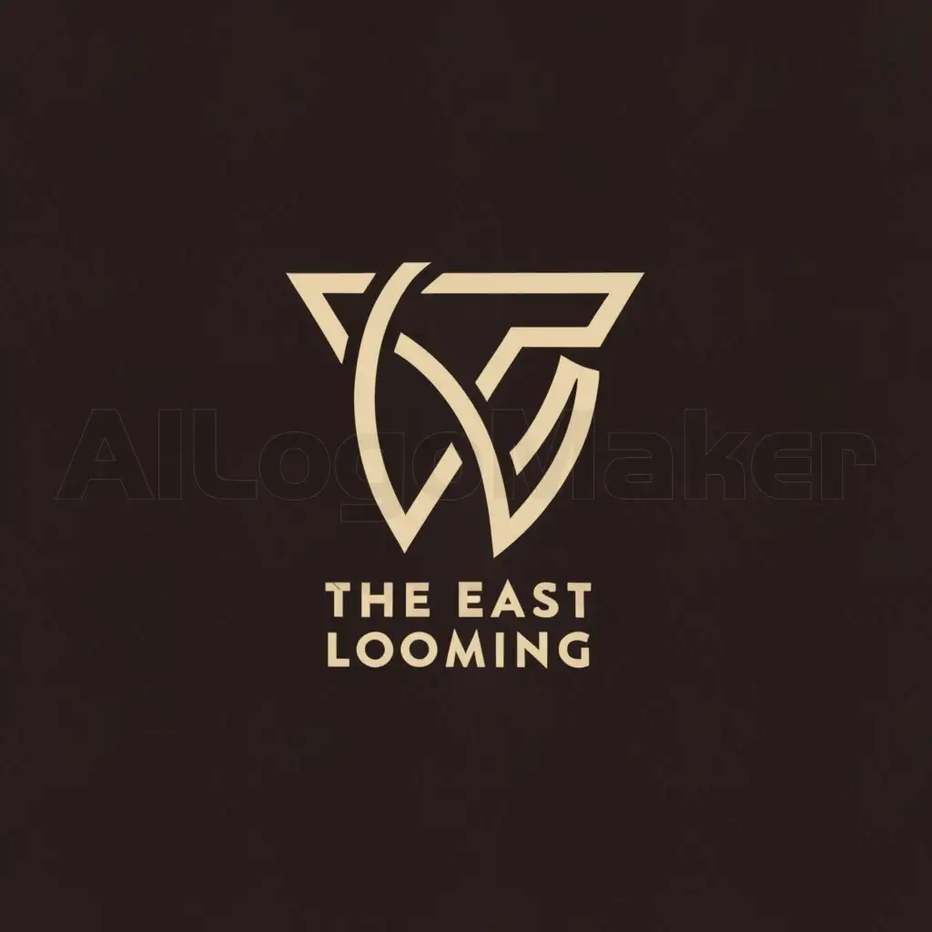 a logo design,with the text "The East is looming", main symbol:W,Minimalistic,be used in Others industry,clear background