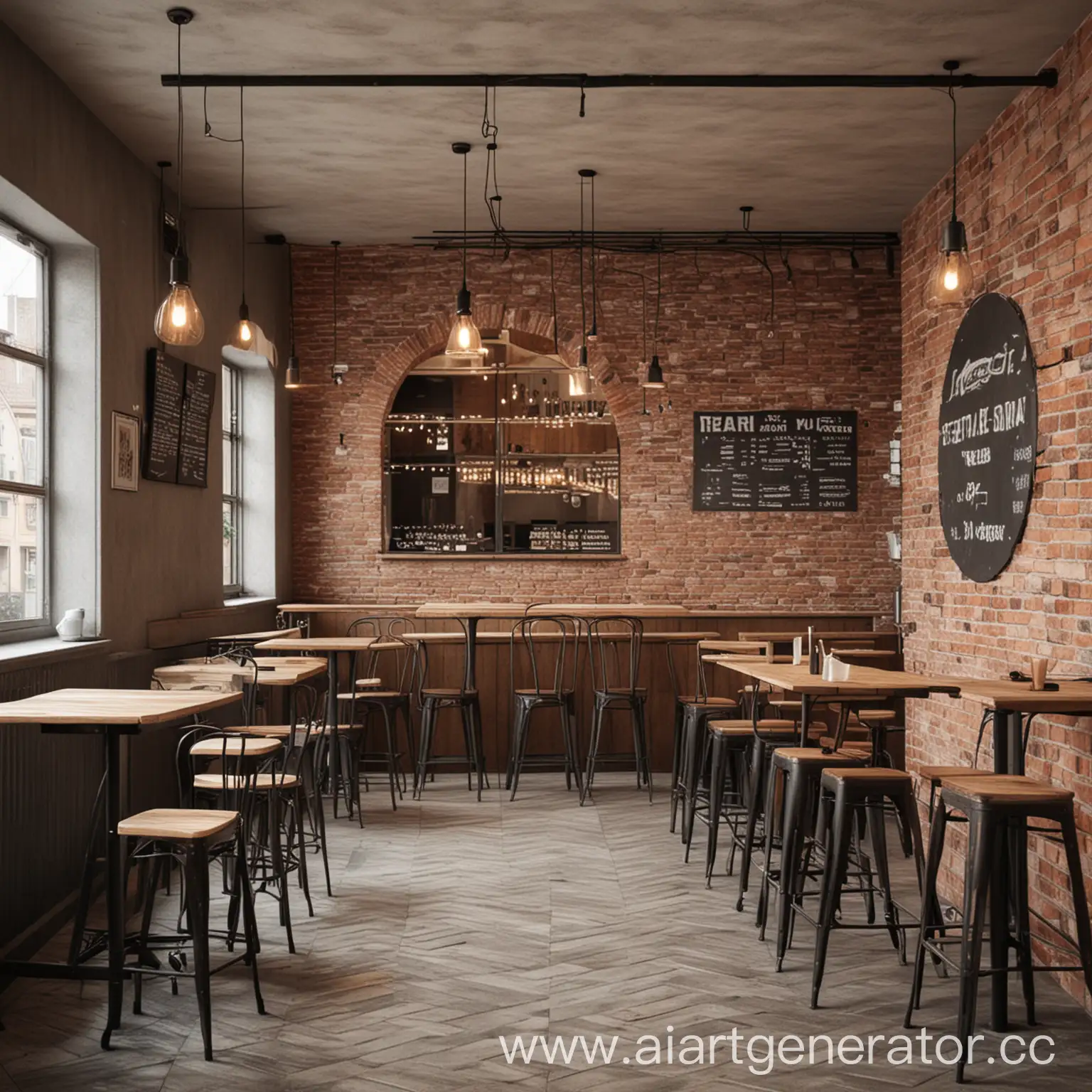 ScandinavianIndustrial-CafePizzeria-Interior-with-Cozy-Ambiance