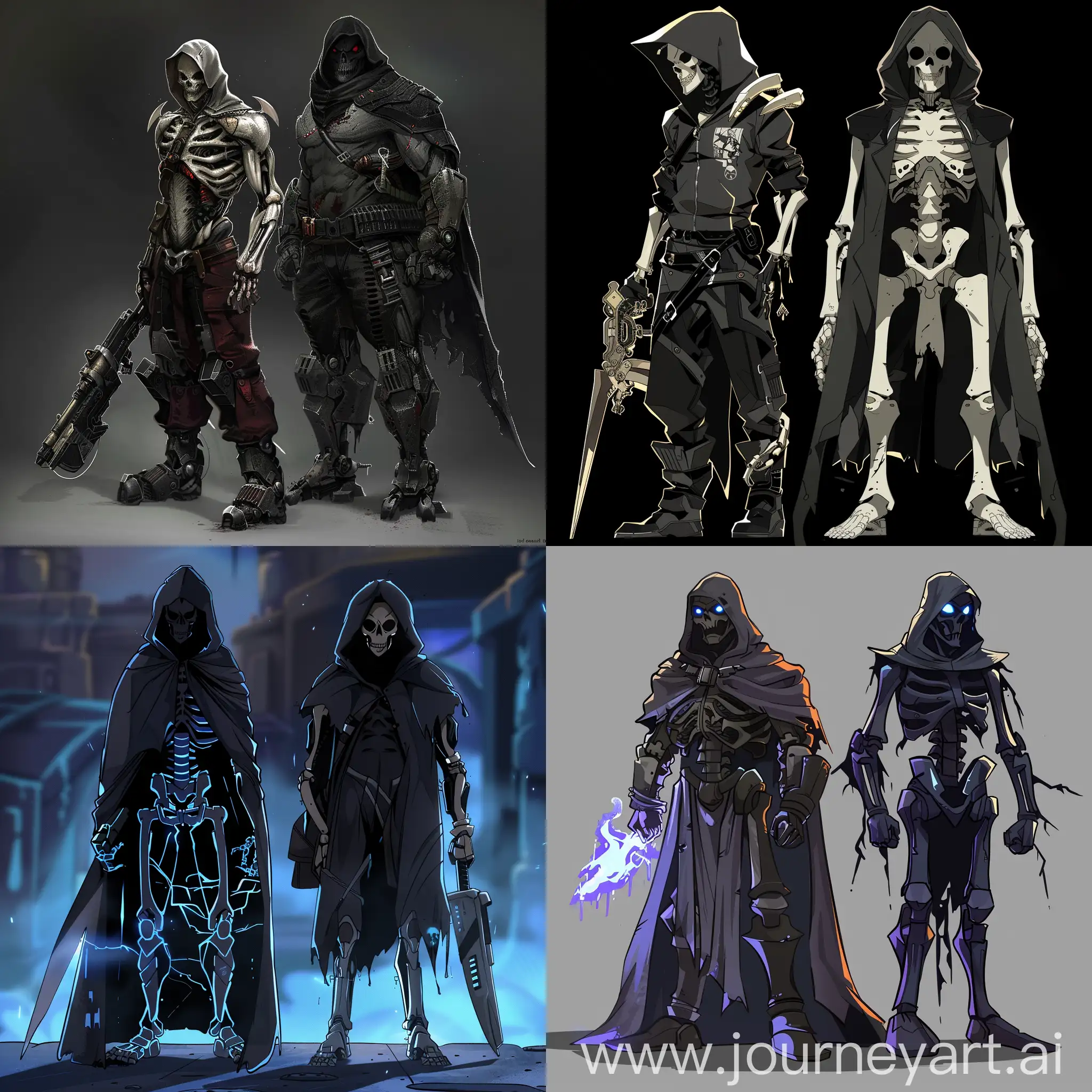 Reaper-and-Geno-Portraits-Dark-Characters-in-Contrast
