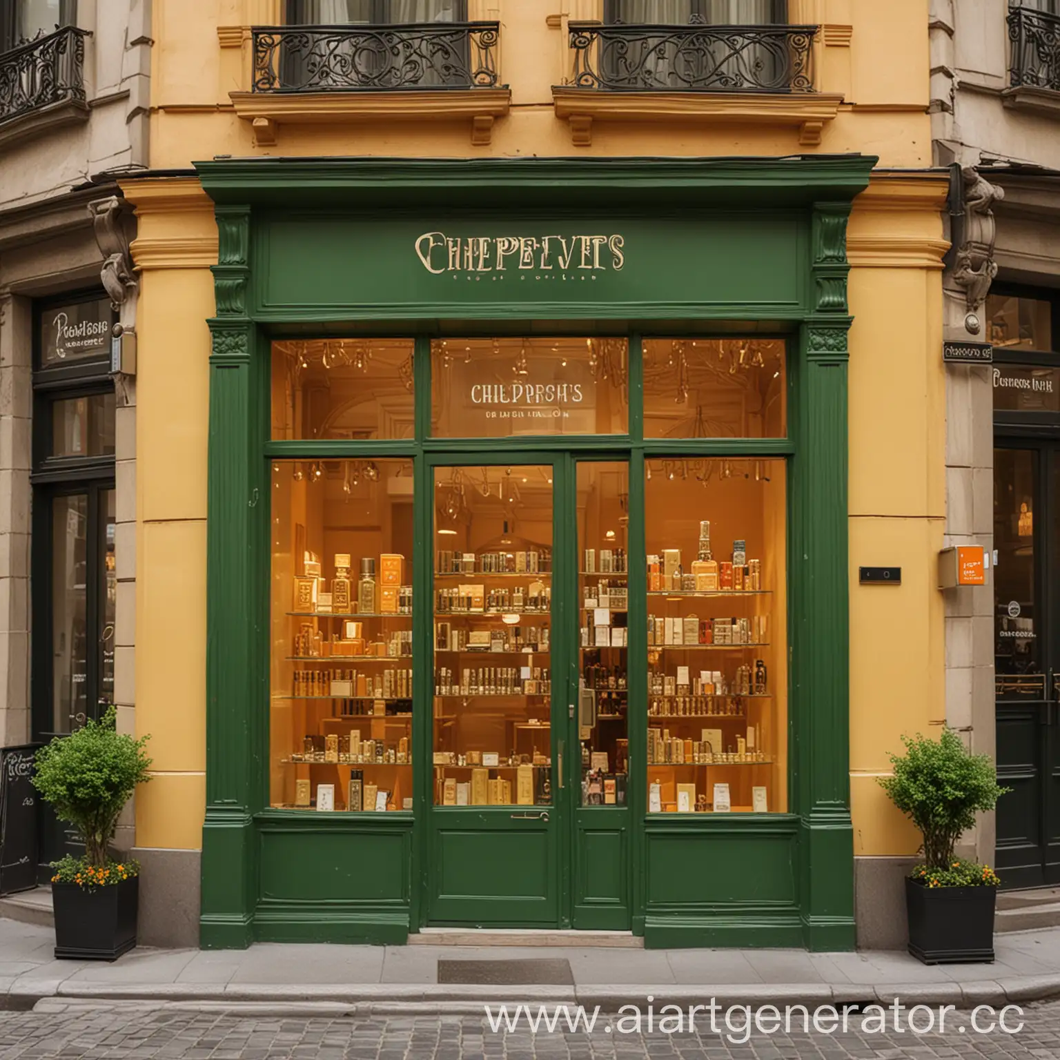 Luxury-Perfume-Boutique-Chepelvets-in-Vibrant-Urban-Oasis