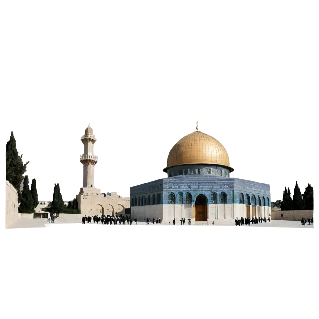 Exquisite-PNG-Image-of-AlAqsa-Mosque-Capturing-the-Splendor-in-High-Clarity