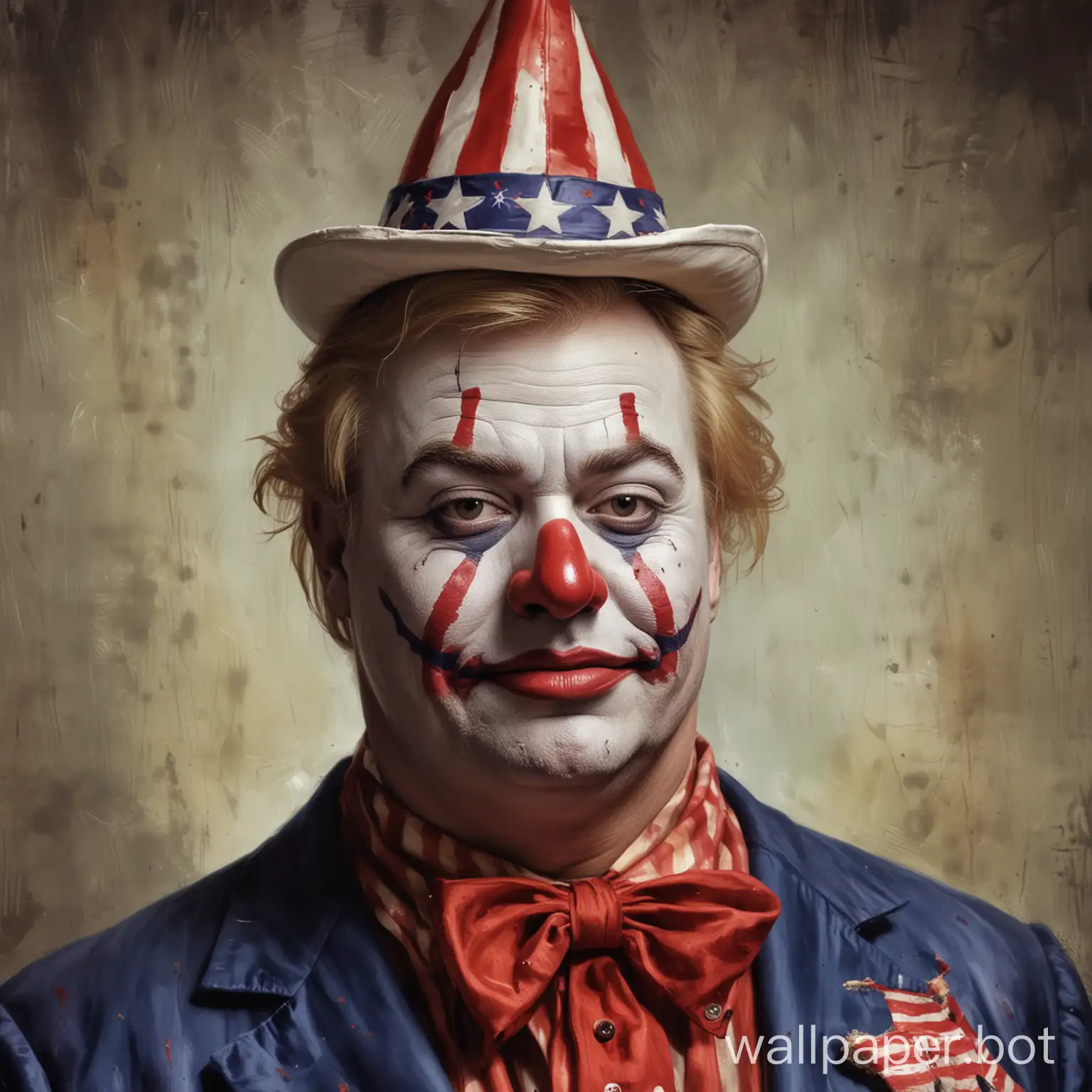 Trump-Impersonator-Portraying-John-Wayne-Gacy-Clown-Character