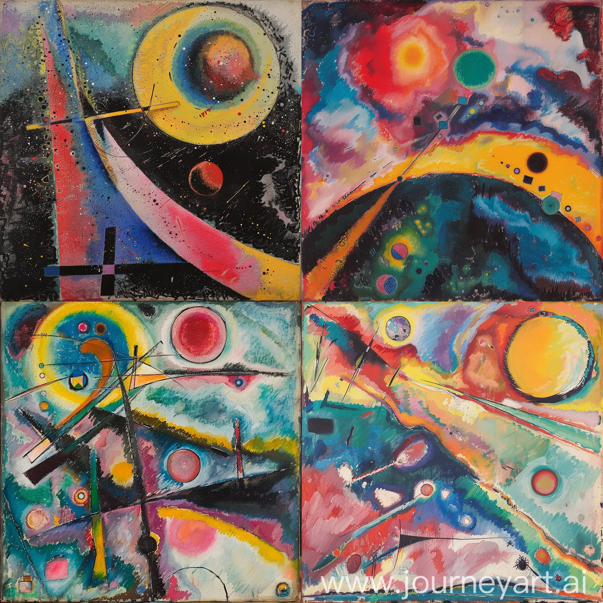 Abstract-Artwork-by-Wassily-Kandinsky-Vibrant-Colors-and-Geometric-Shapes