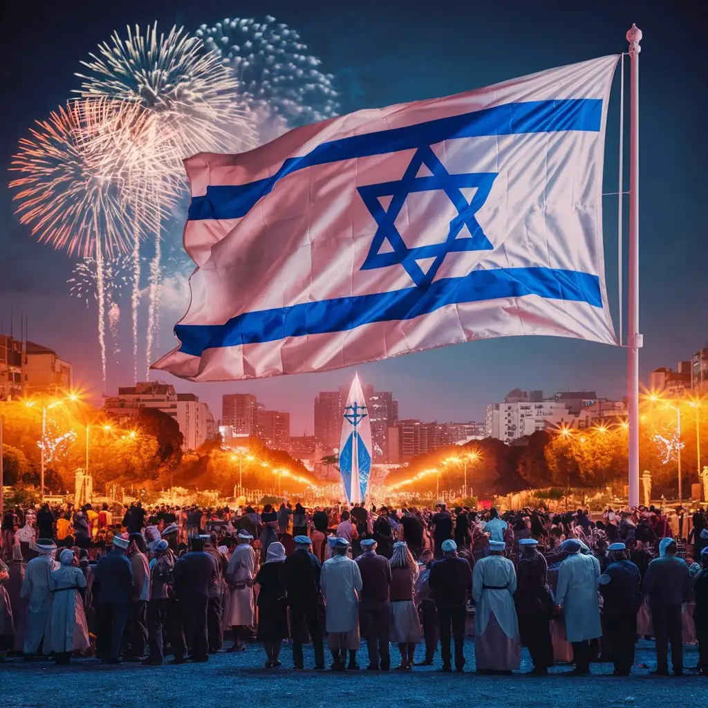 Celebrating Israels Independence Festive Eve Gathering