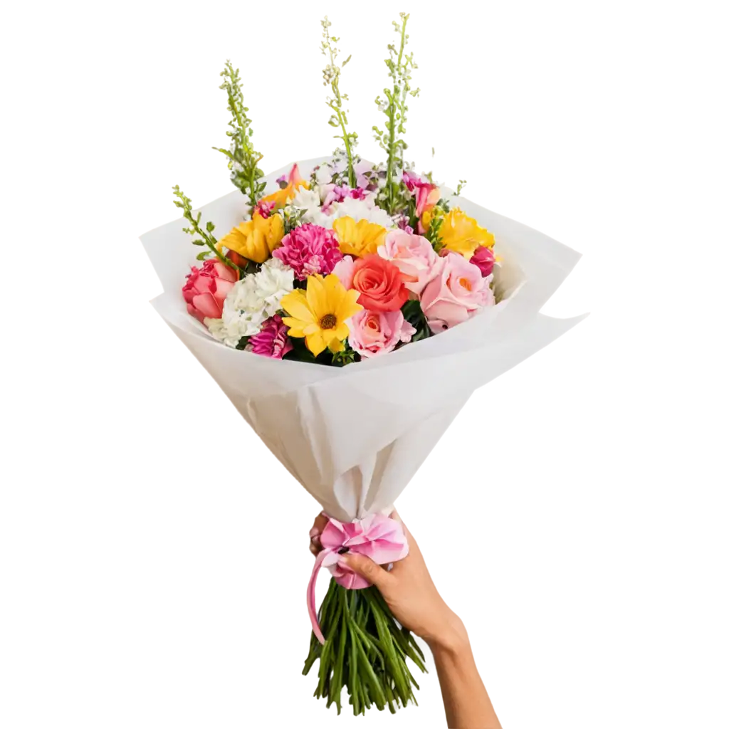 Exquisite-PNG-Image-Captivating-Random-Flowers-Bouquet