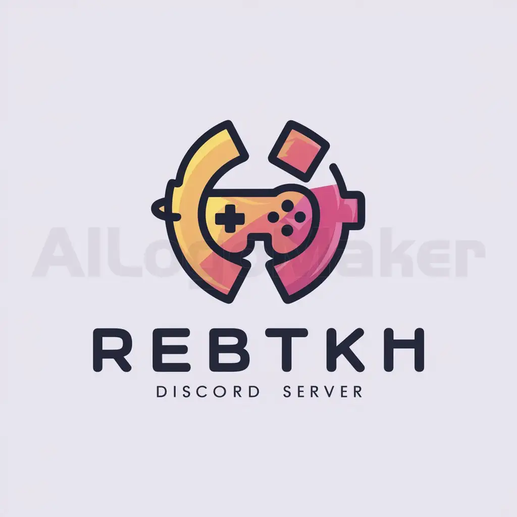 a logo design,with the text " Create a logo for the "Girls" Discord server. The main activities on this server are chatting and playing various games (there should be game weapons, gamepad, keyboard, mouse on the server).", main symbol:Reбятki,complex,be used in Entertainment industry,clear background