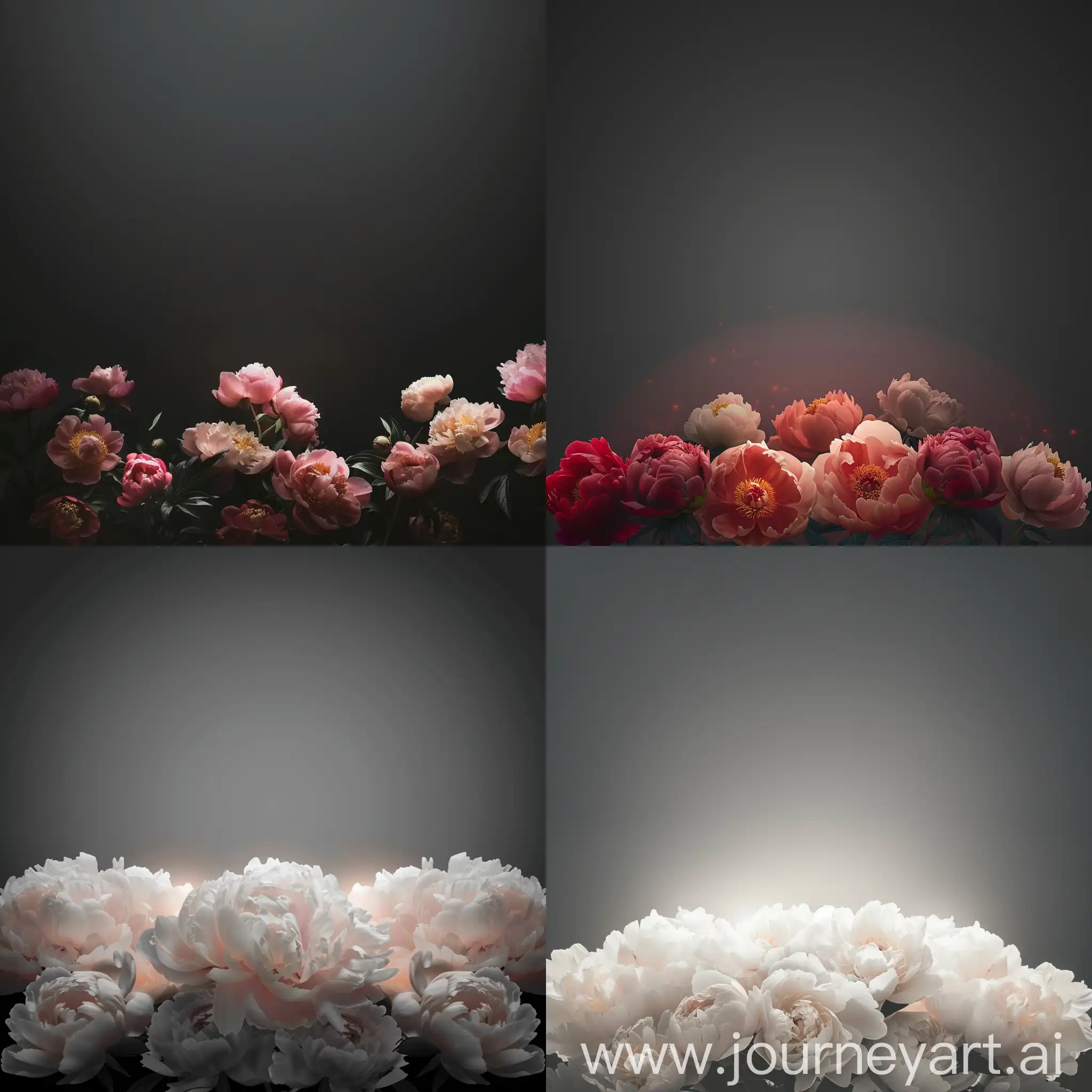 Elegant-Peony-Product-Showcase-on-Dark-Gray-Background