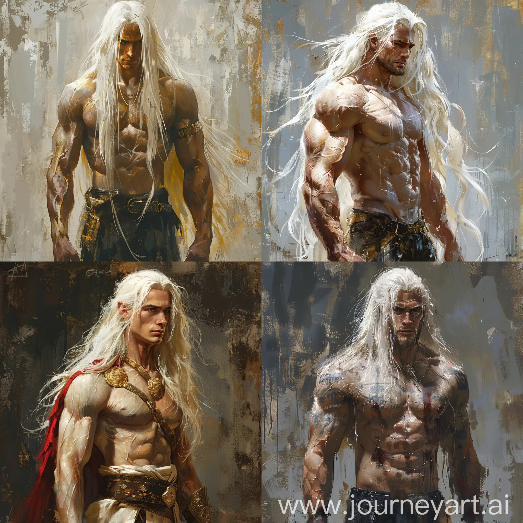 Majestic-Golden-Warrior-A-Realistic-Digital-Painting-of-a-Powerful-Figure-with-Mystical-Aura